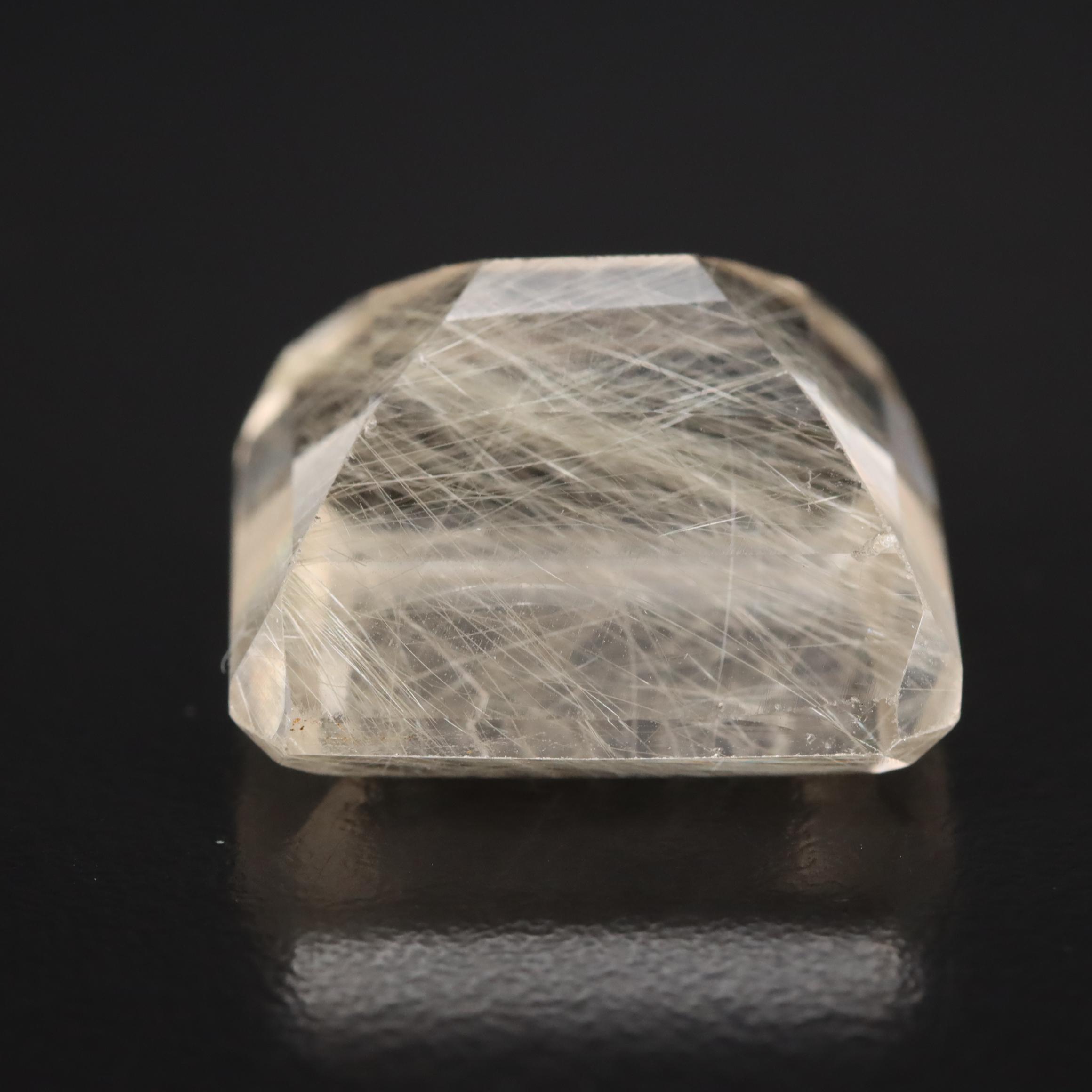Loose 42.34 CT Rutilated Quartz