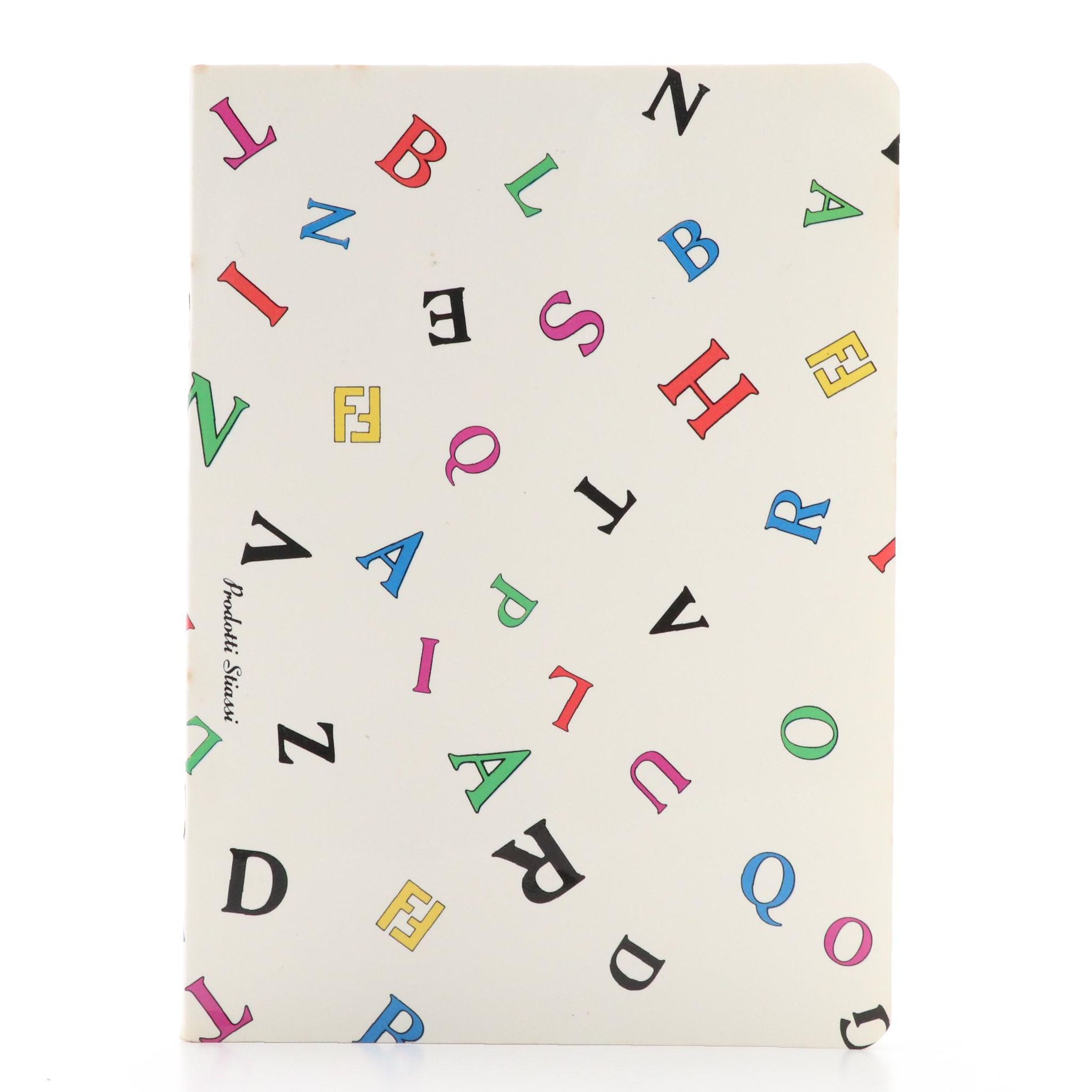 Fendi Alphabet Notebook Journal