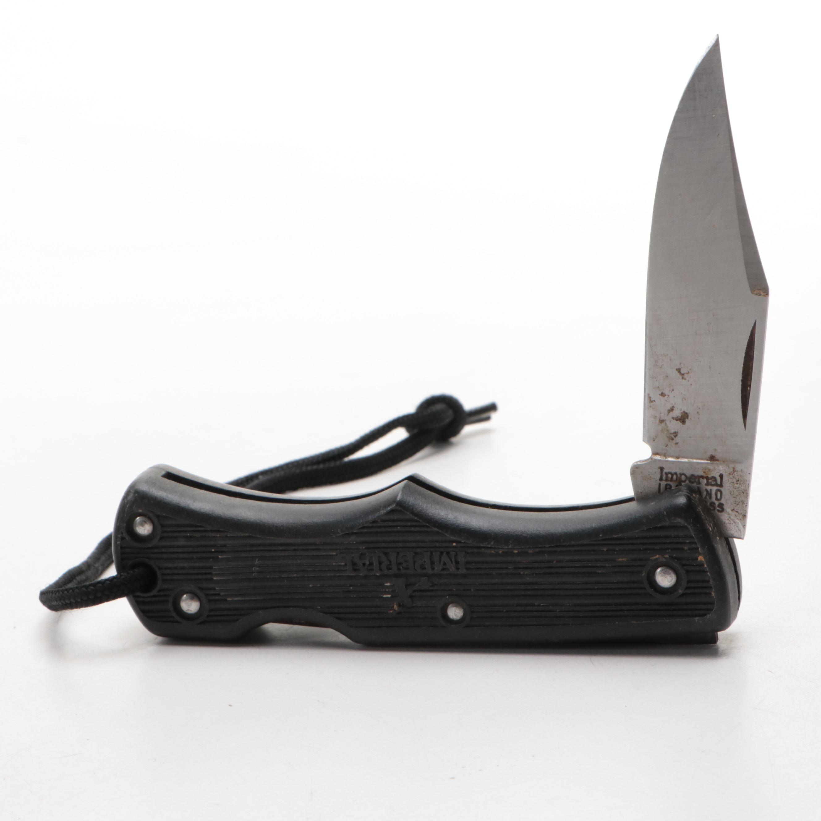 Imperial Lockback Finish Wood Folding Knife with Other Folding Knives and More