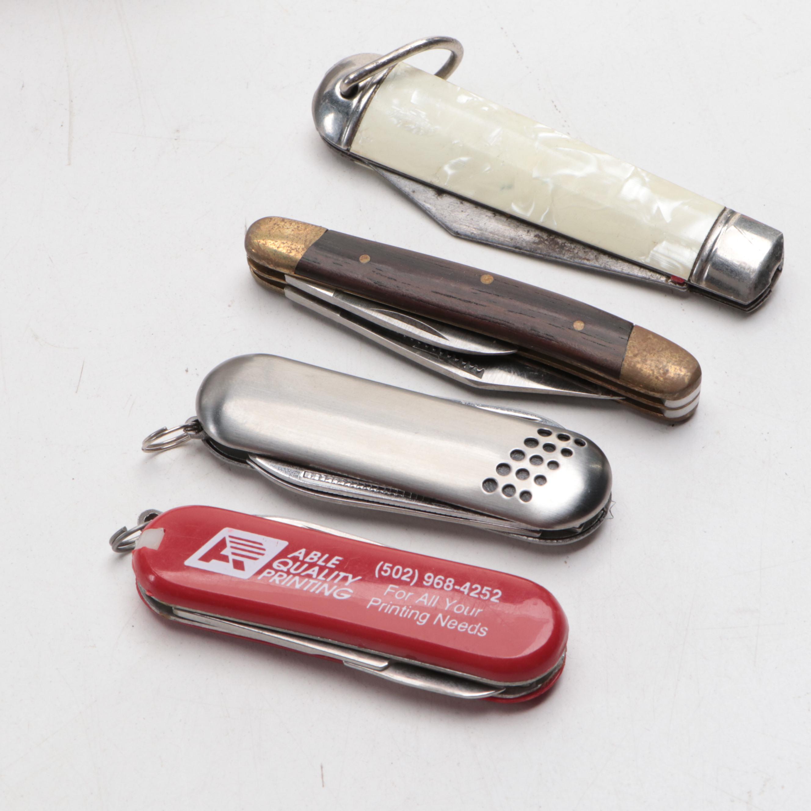 Imperial Lockback Finish Wood Folding Knife with Other Folding Knives and More