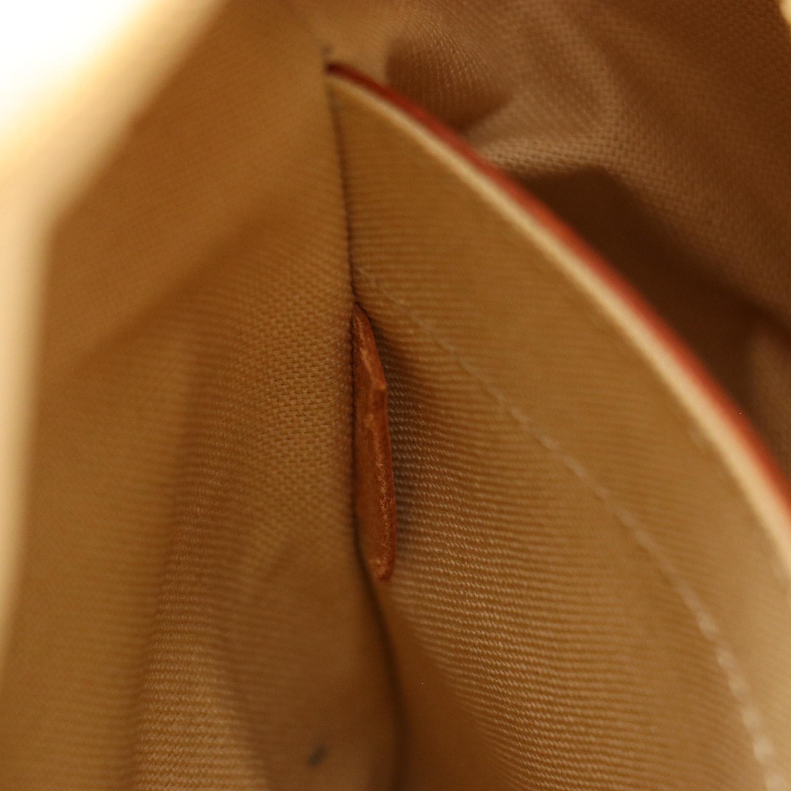 Louis Vuitton Naviglio Crossbody Messenger Bag in Damier Azur Coated Canvas