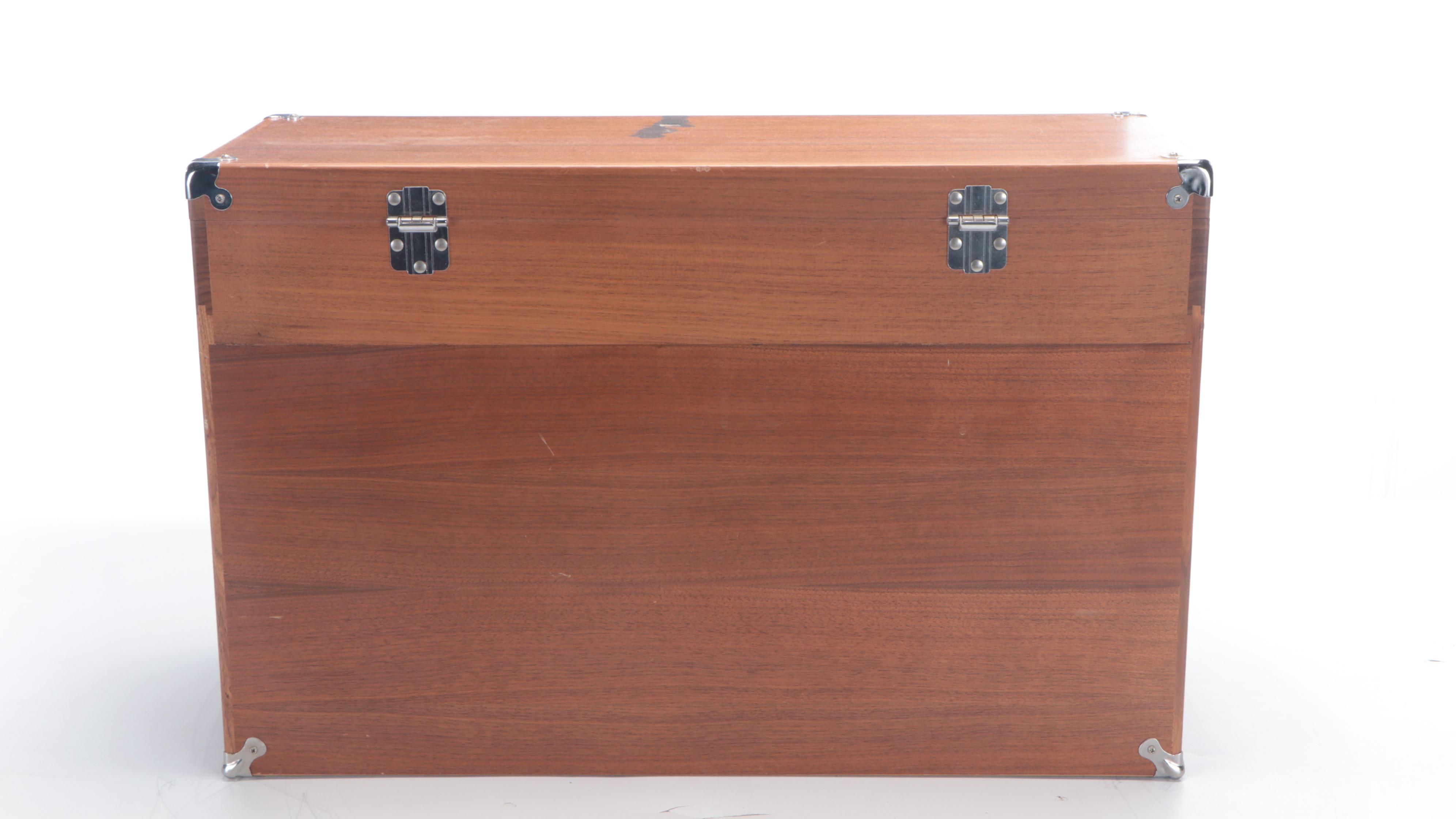 H. Gerstner & Sons Machinist's Oak 12-Drawer Tool Chest