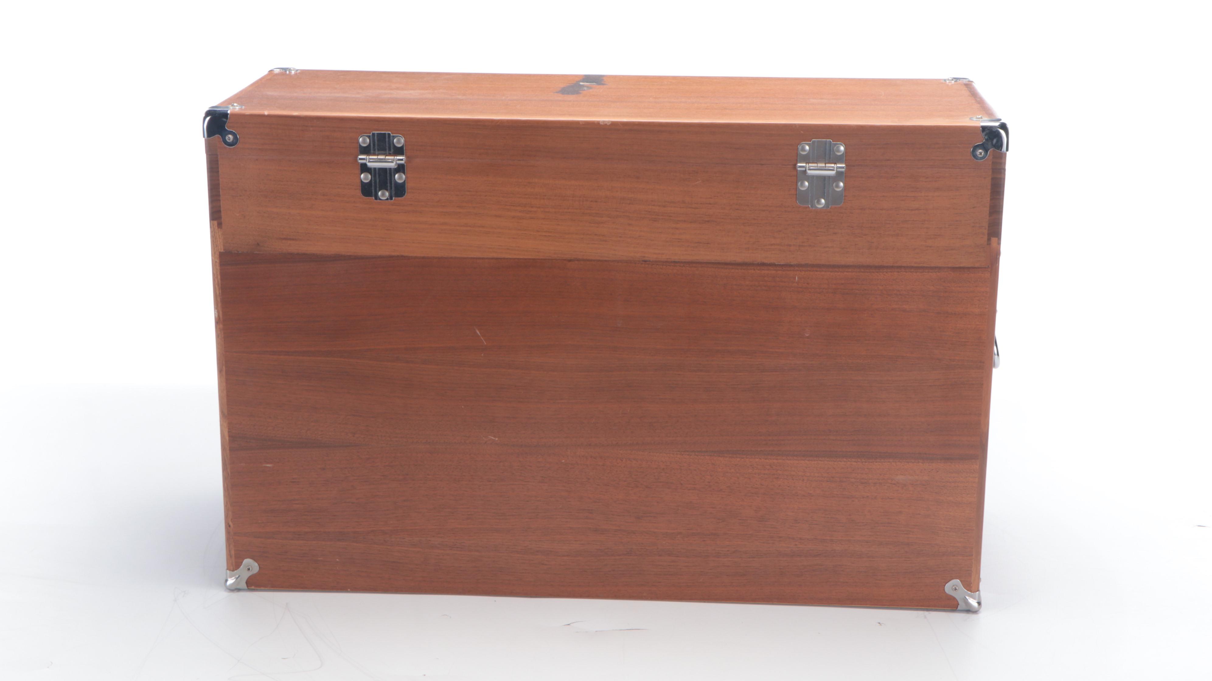 H. Gerstner & Sons Machinist's Oak 12-Drawer Tool Chest