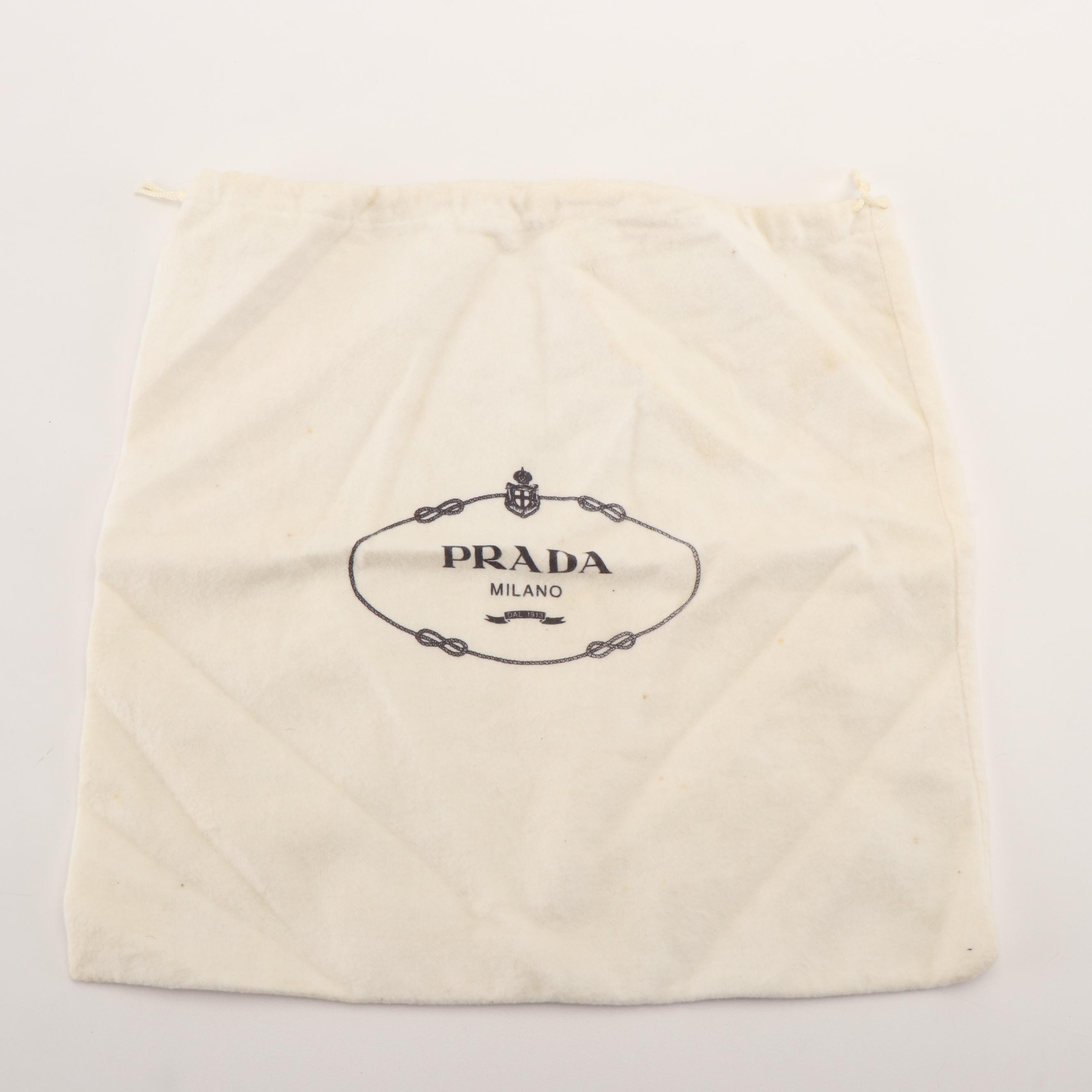 Prada Black Tessuto Nylon Hobo Bag
