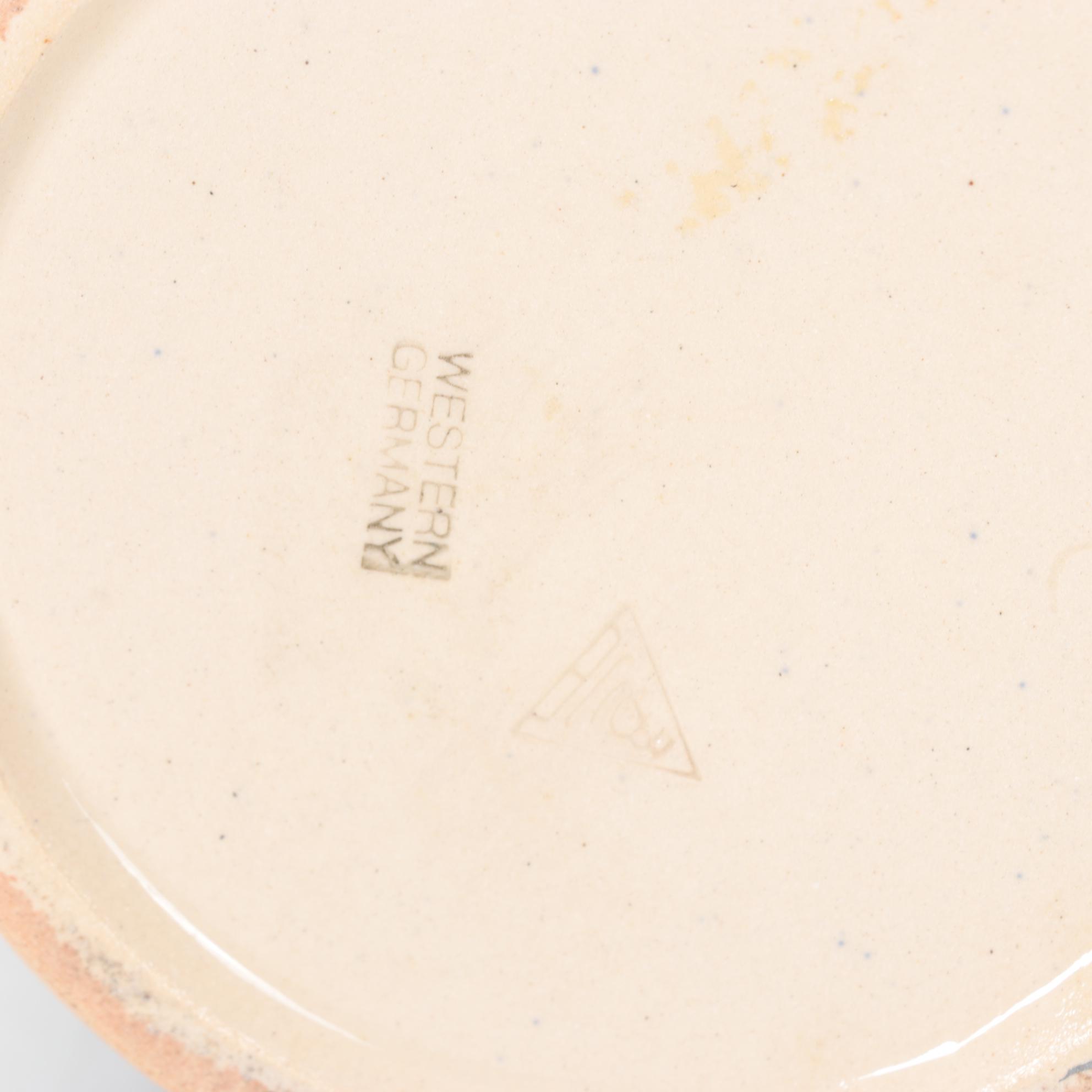 Zoller & Born West German Beer Stein with Avon "Grey Wolf" Stein and a Tray