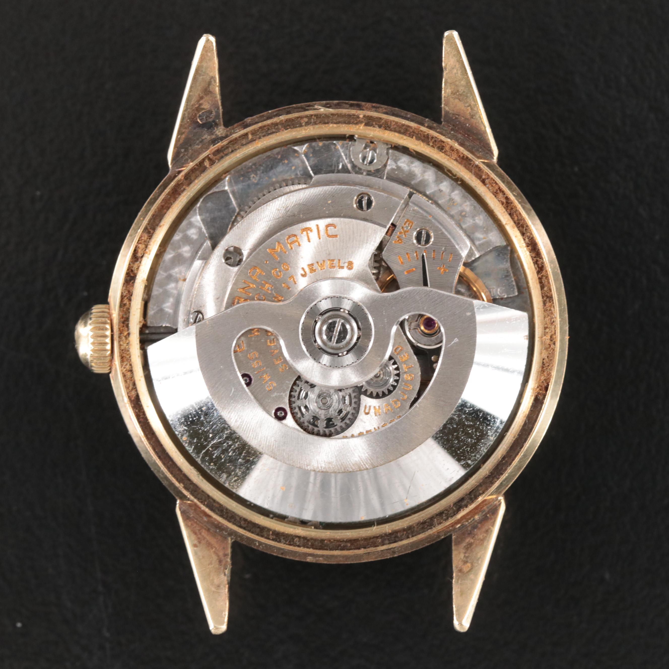 14K Eterna-Matic Watch