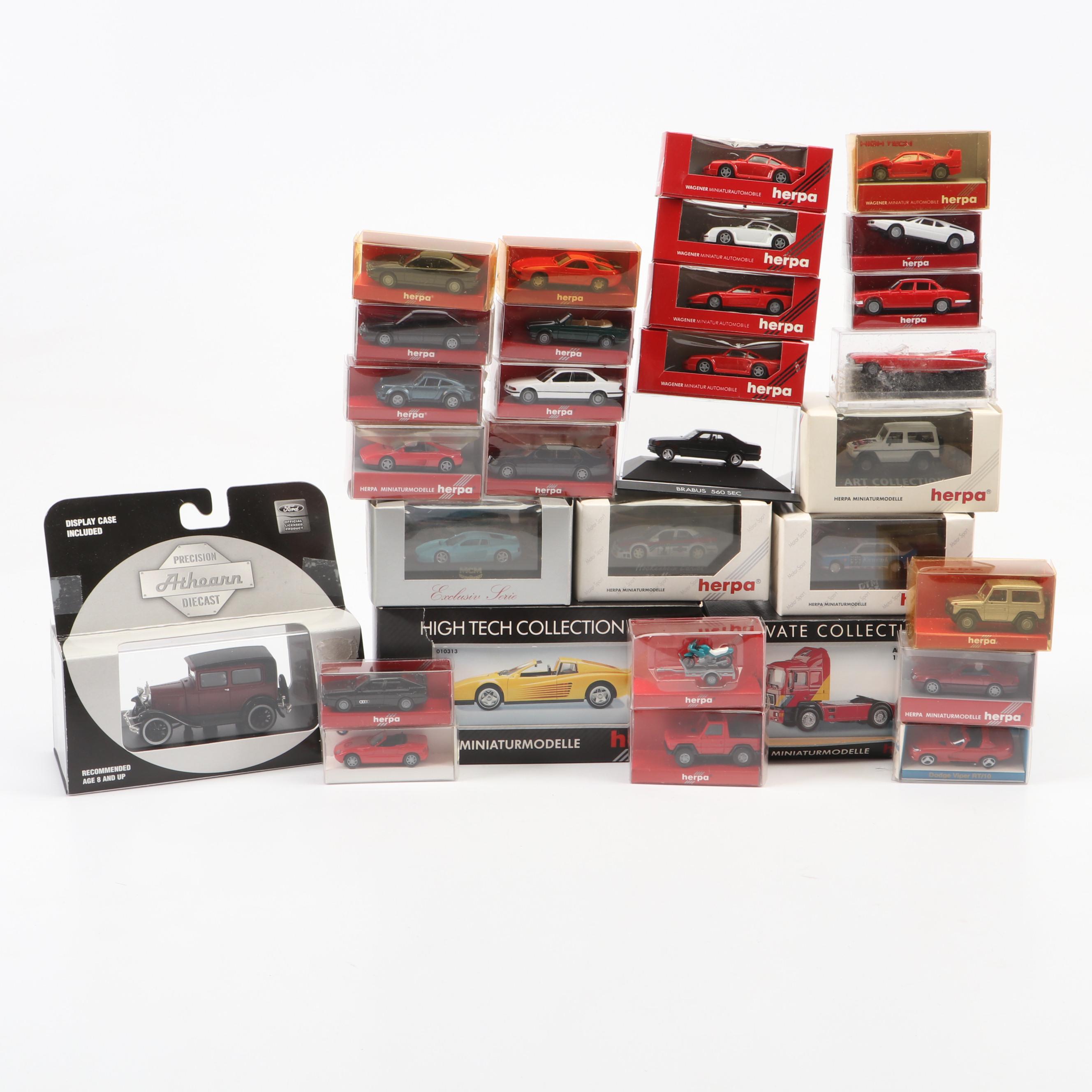 Herpa HO Scale and Other Model Vehicles