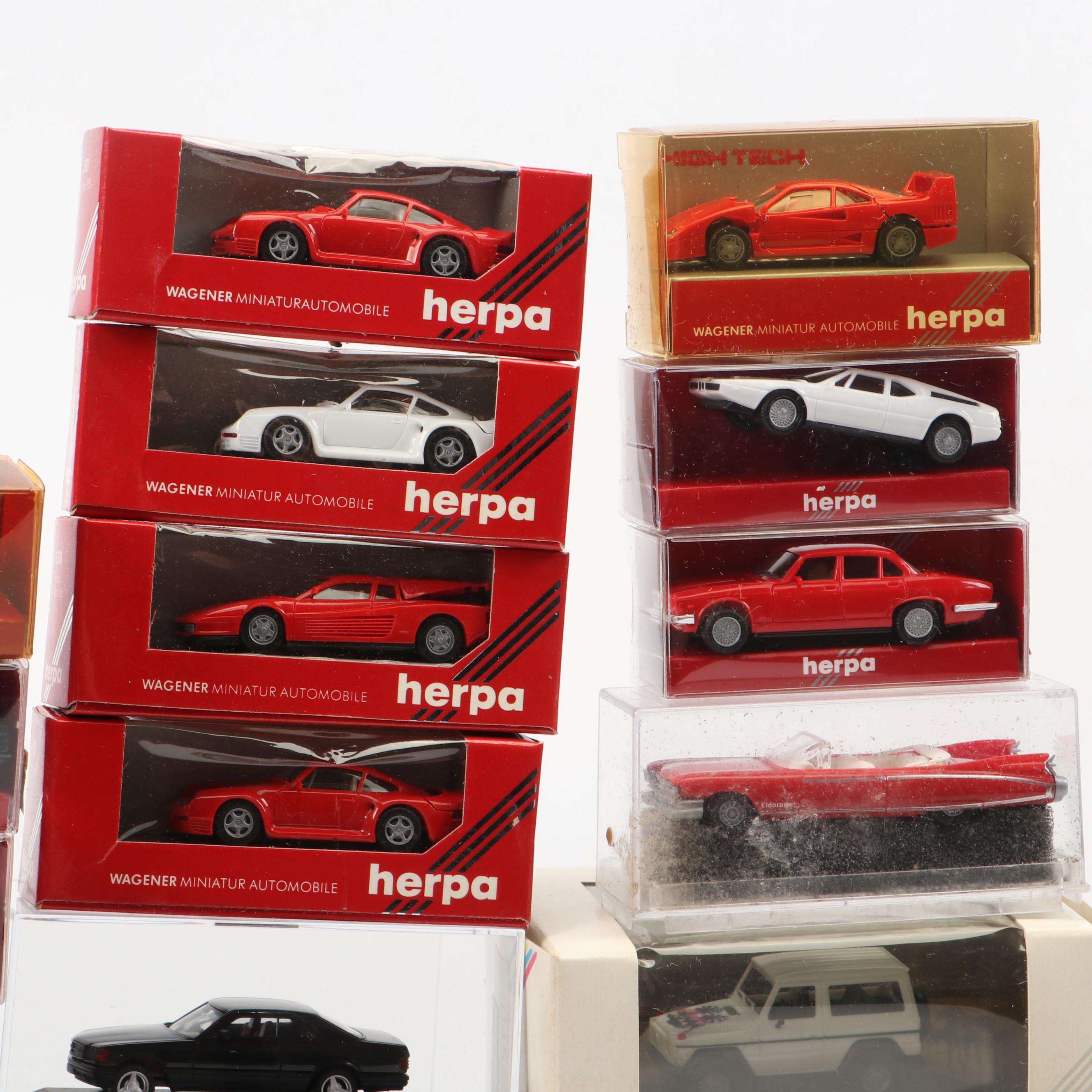 Herpa HO Scale and Other Model Vehicles