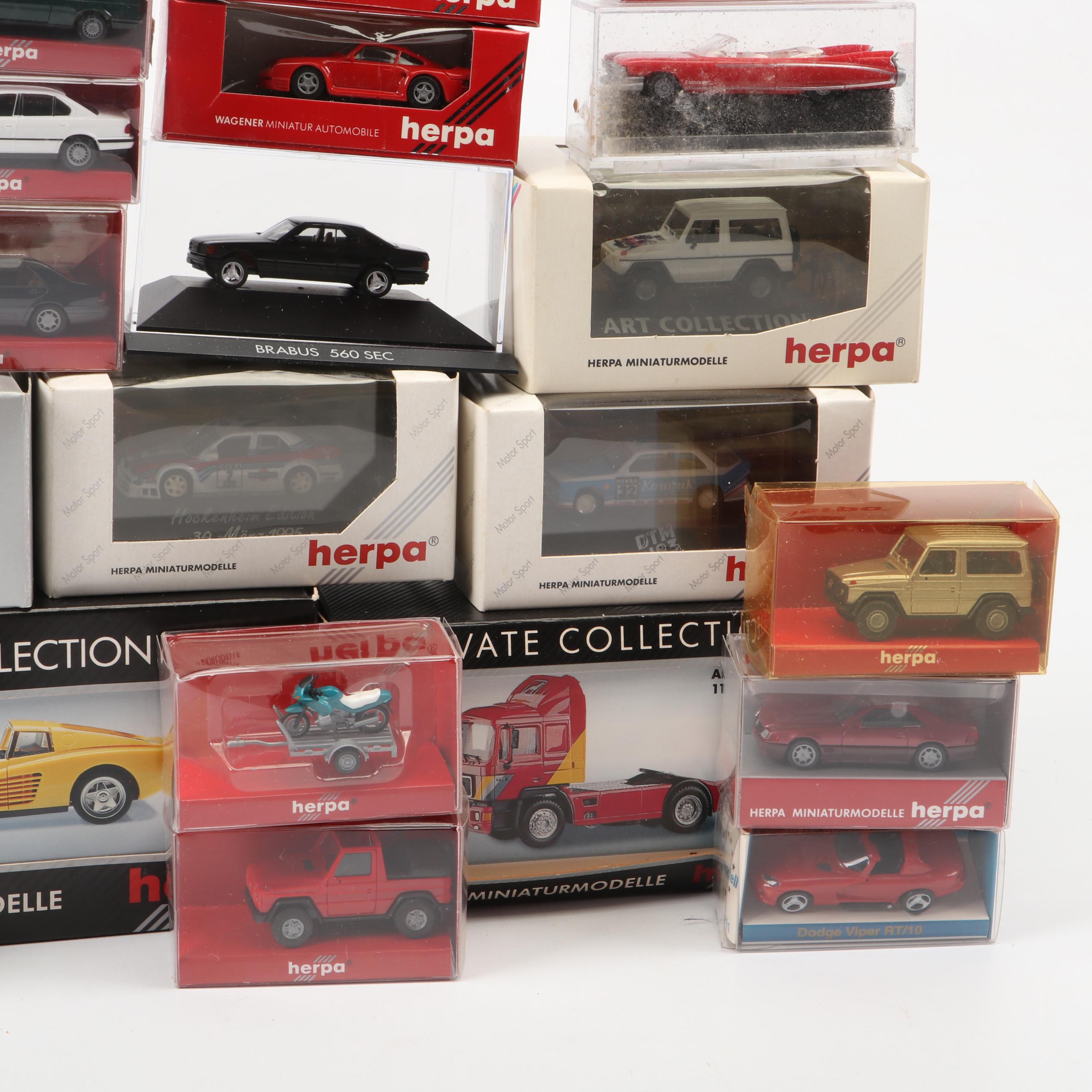 Herpa HO Scale and Other Model Vehicles
