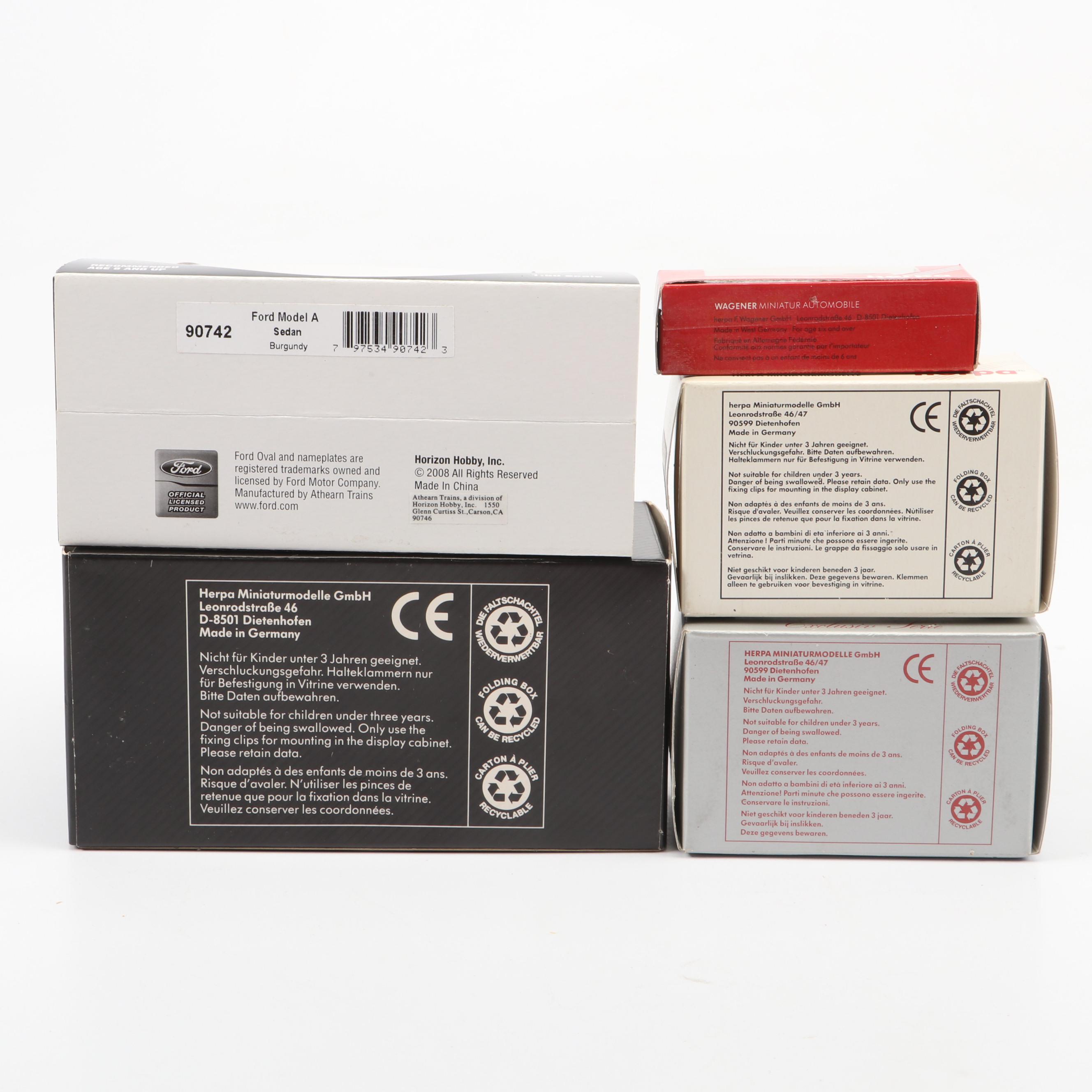 Herpa HO Scale and Other Model Vehicles