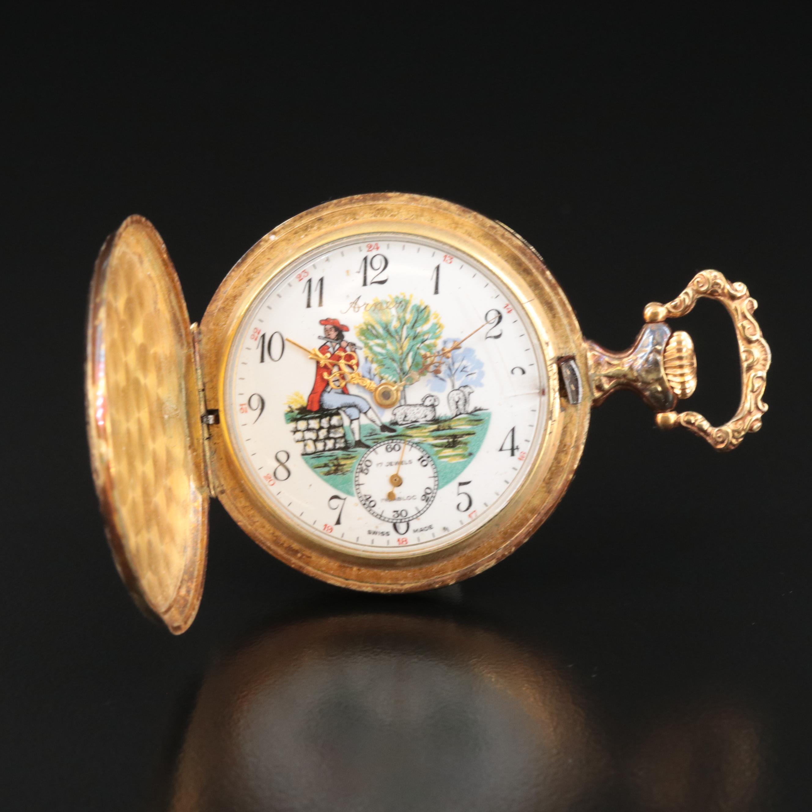 Arnex Swiss Made Pocket Watch