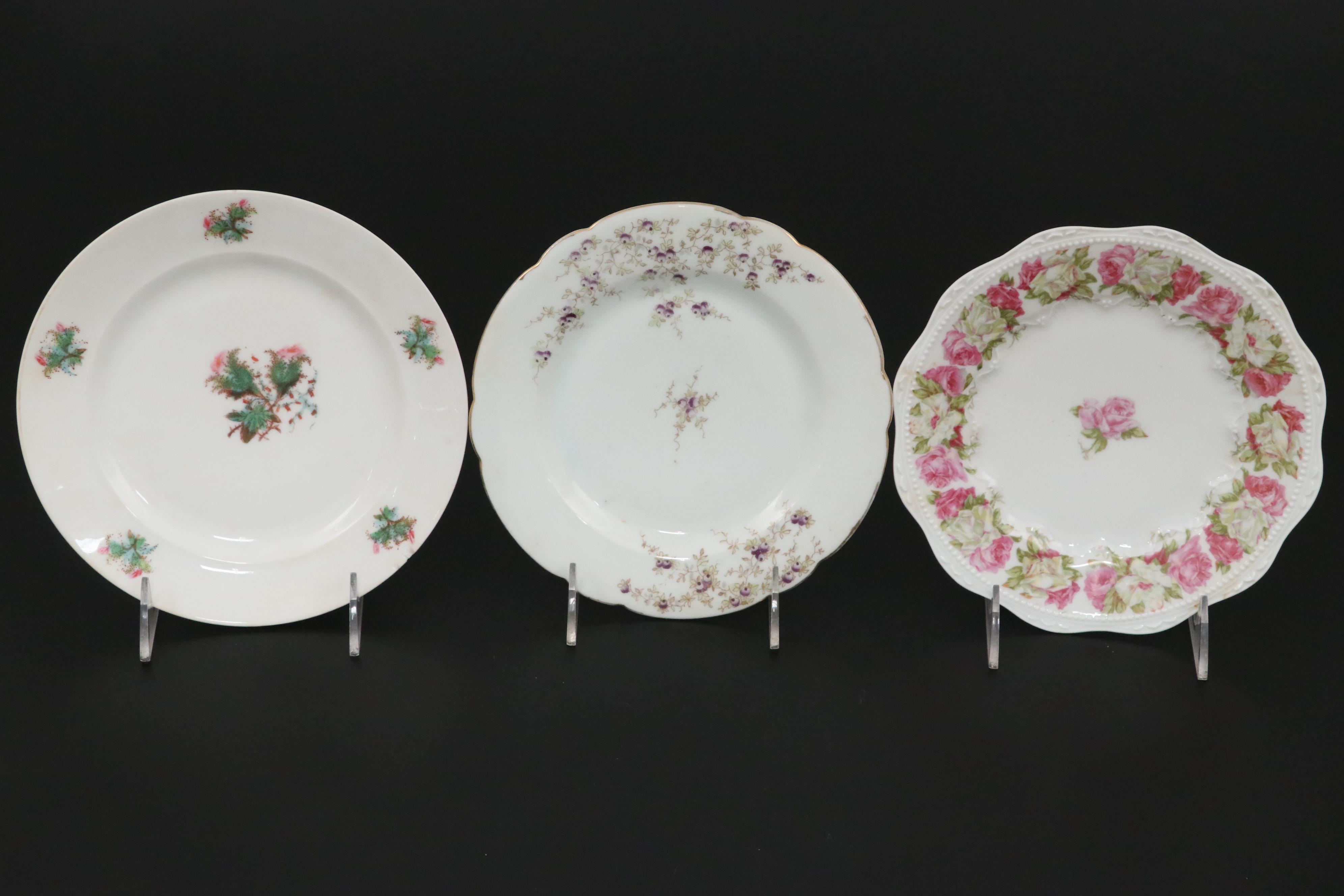 Carlsbad Serving Trays with Haviland Salad Plate and More