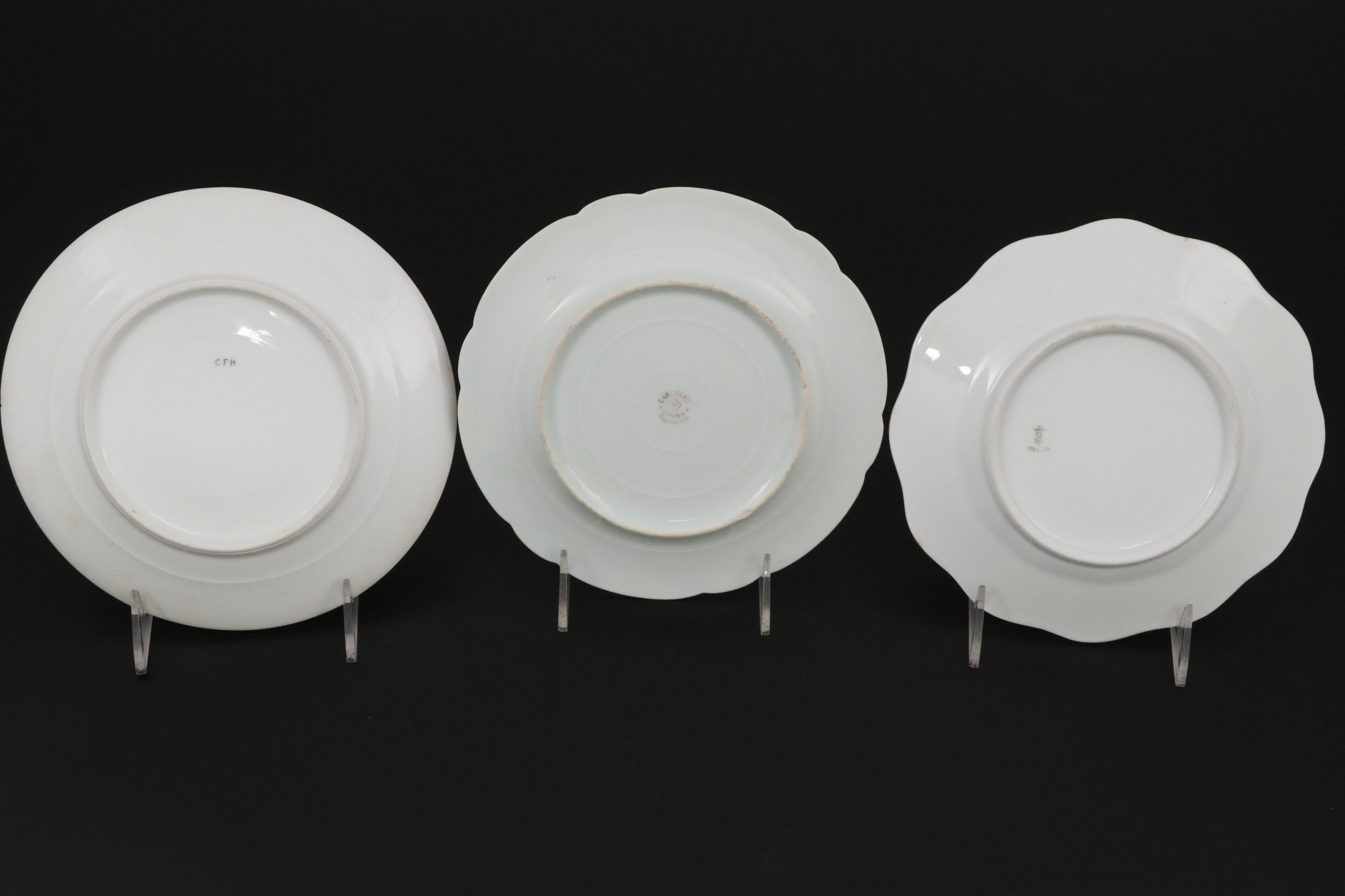 Carlsbad Serving Trays with Haviland Salad Plate and More