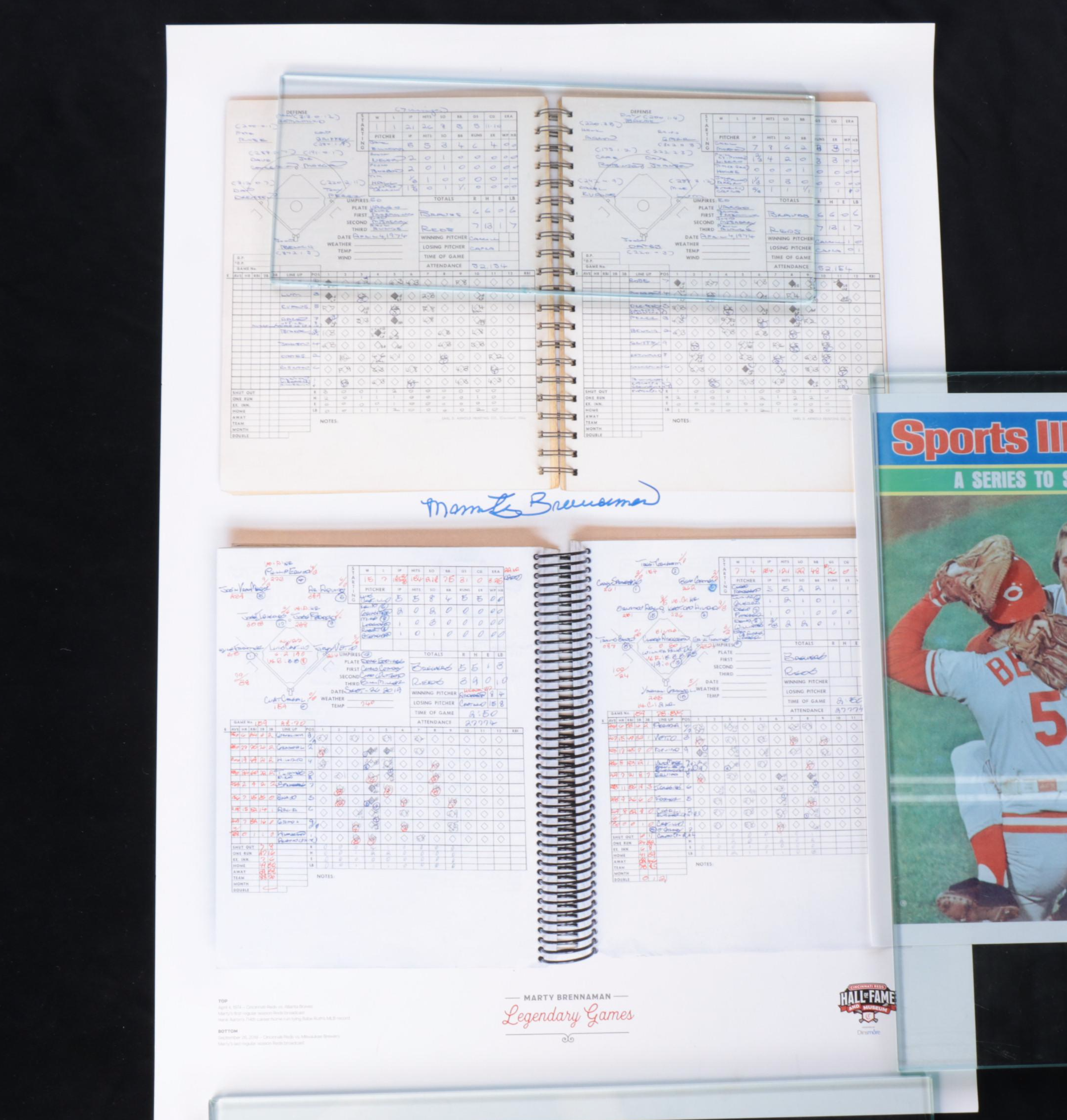 Marty Brennaman and Will McEnaney Signed Posters with More