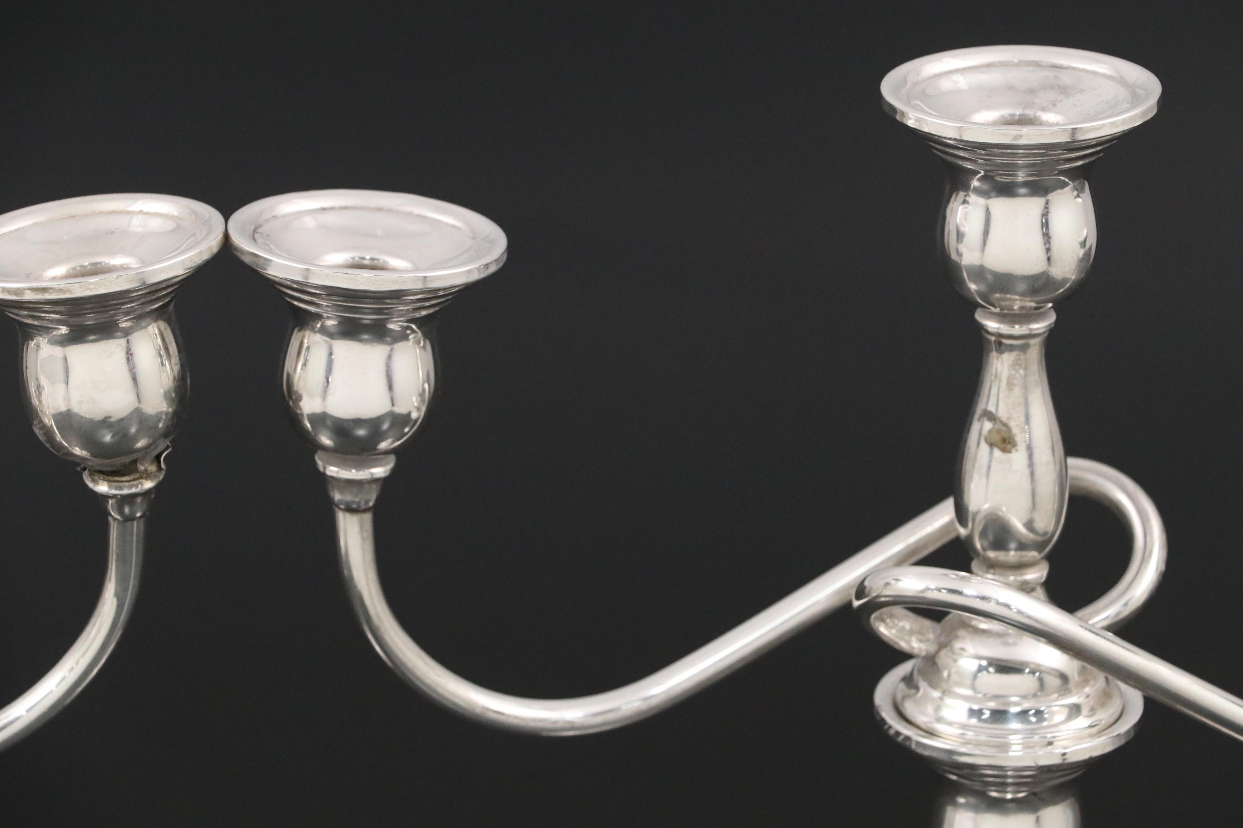 International Silver Co. "Prelude" and Other Weighted Sterling Candelabras