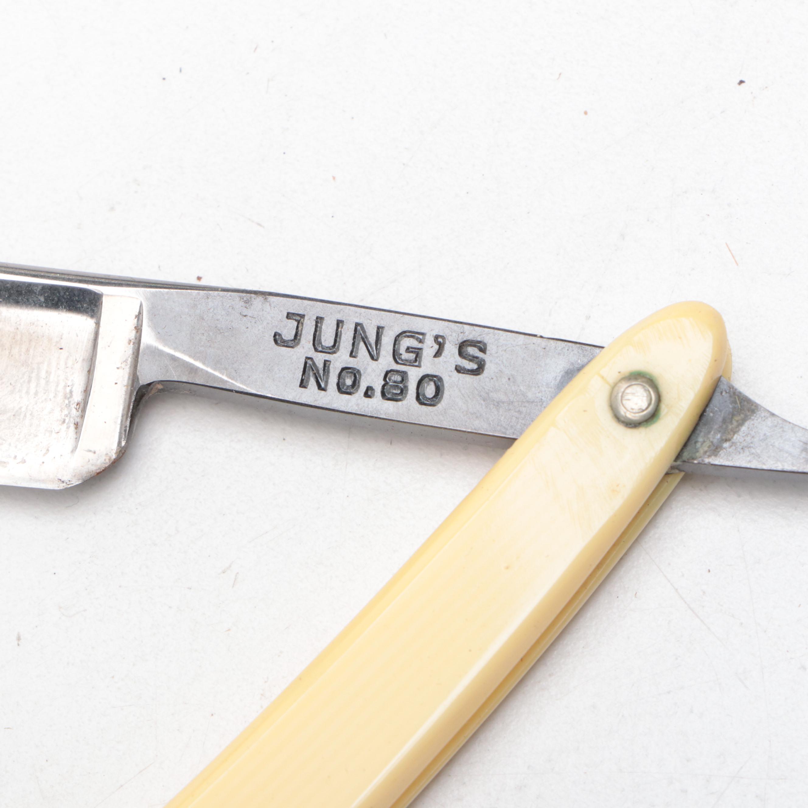M. Jung, H. Boker & Co., John D'arcy, Imperial and More Straight Razors