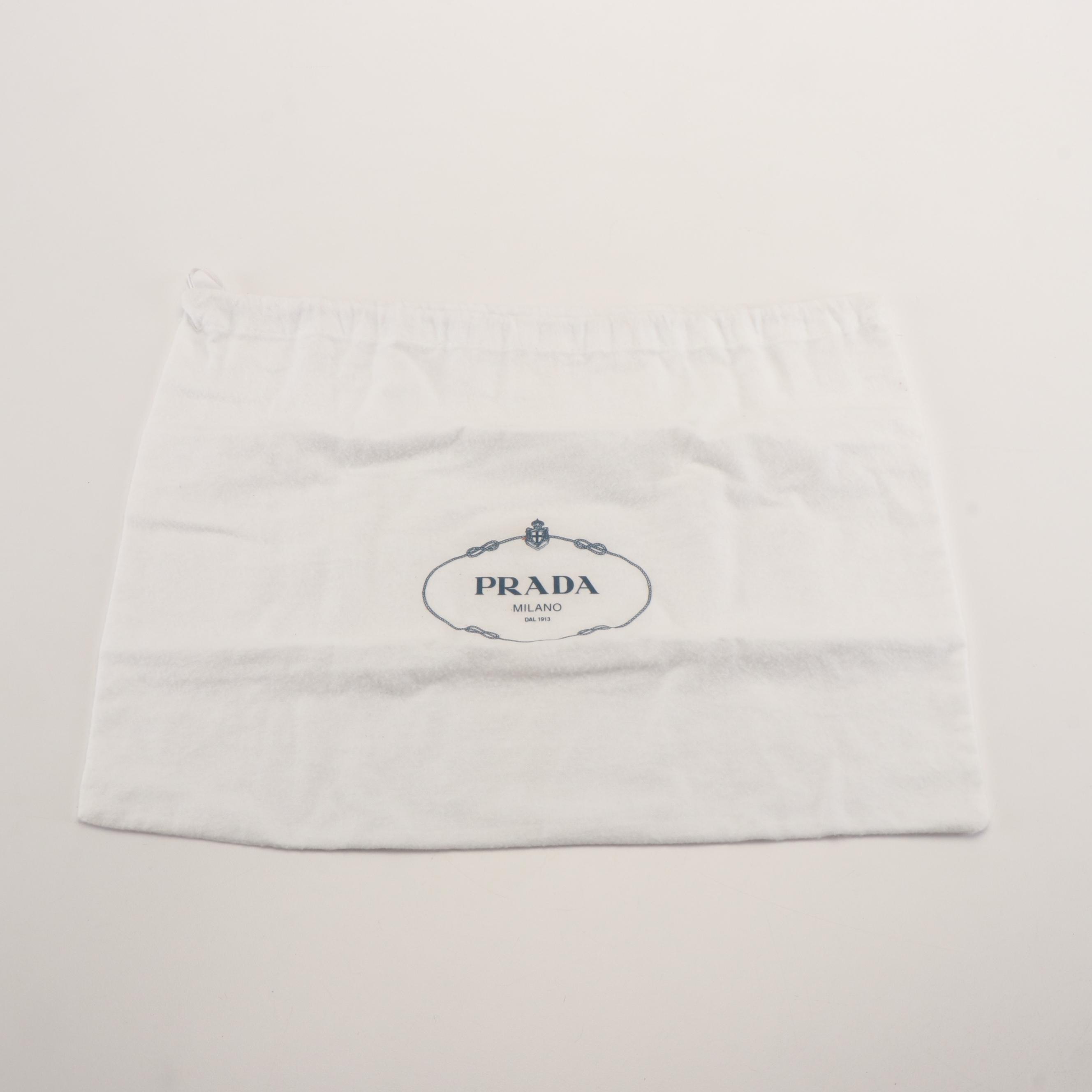 Prada Pink Saffiano Leather Double Zip Mini Tote Bag