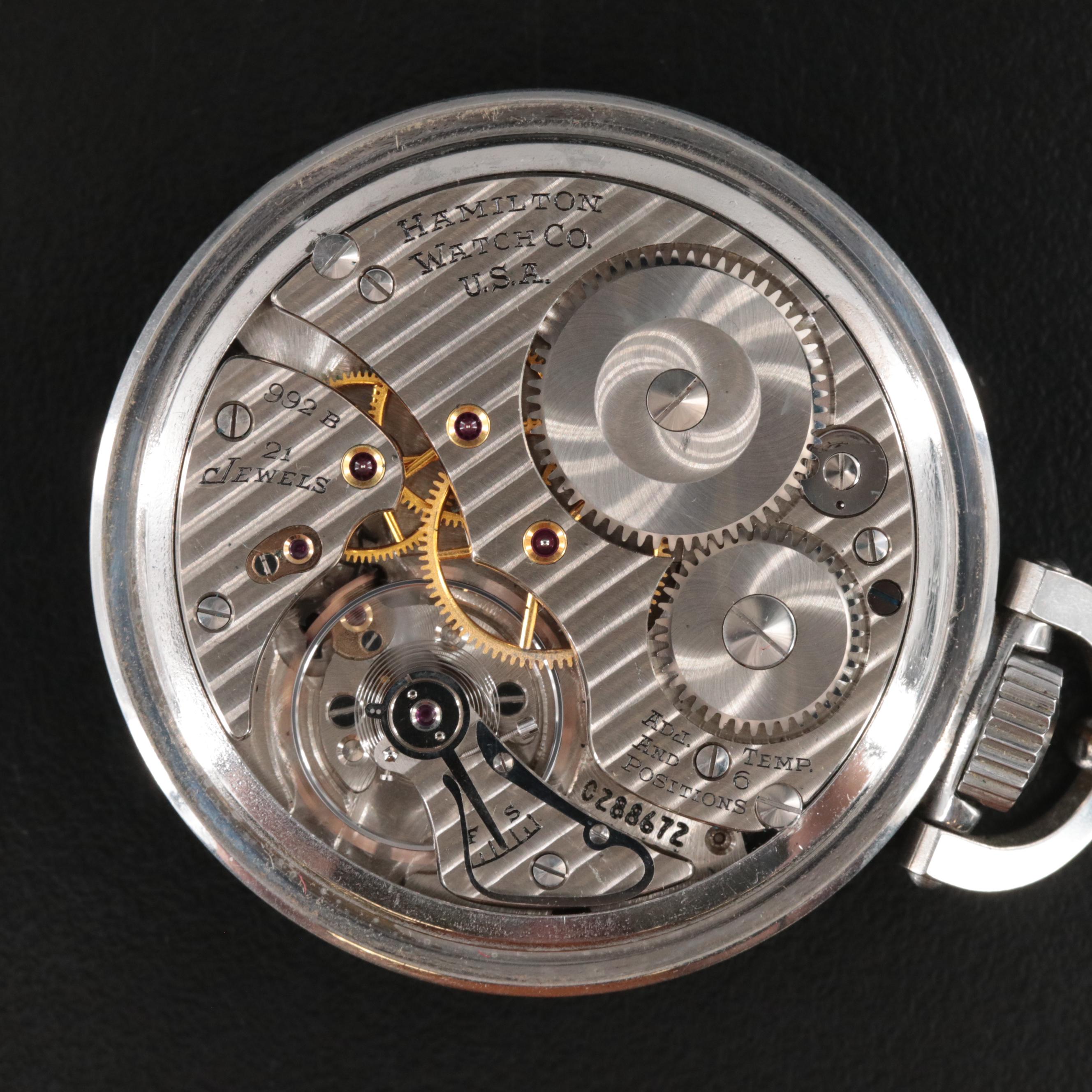 Hamilton Railway Special Pocket Watch
