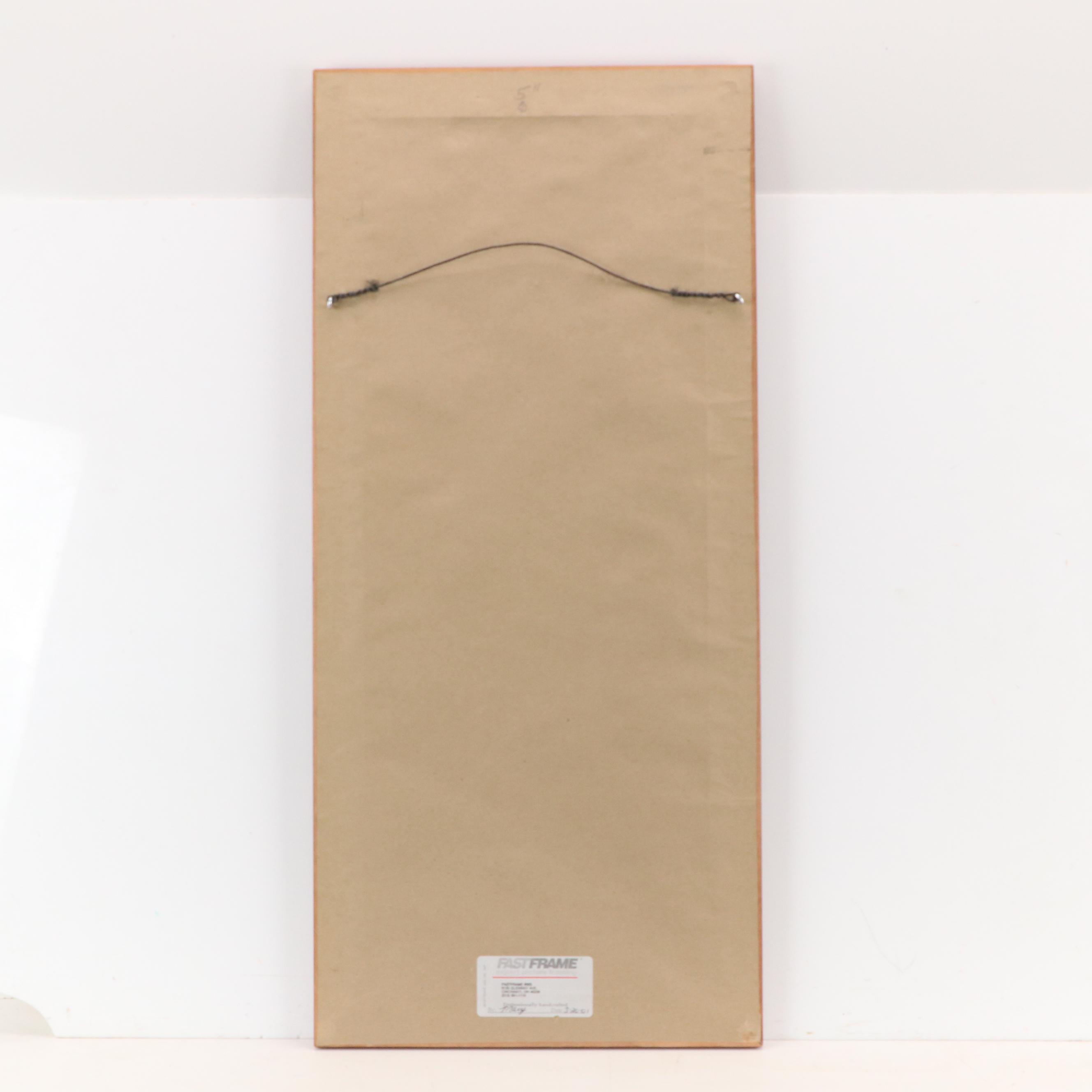 Regina Irby Offset Lithograph "Oji," Circa 1990