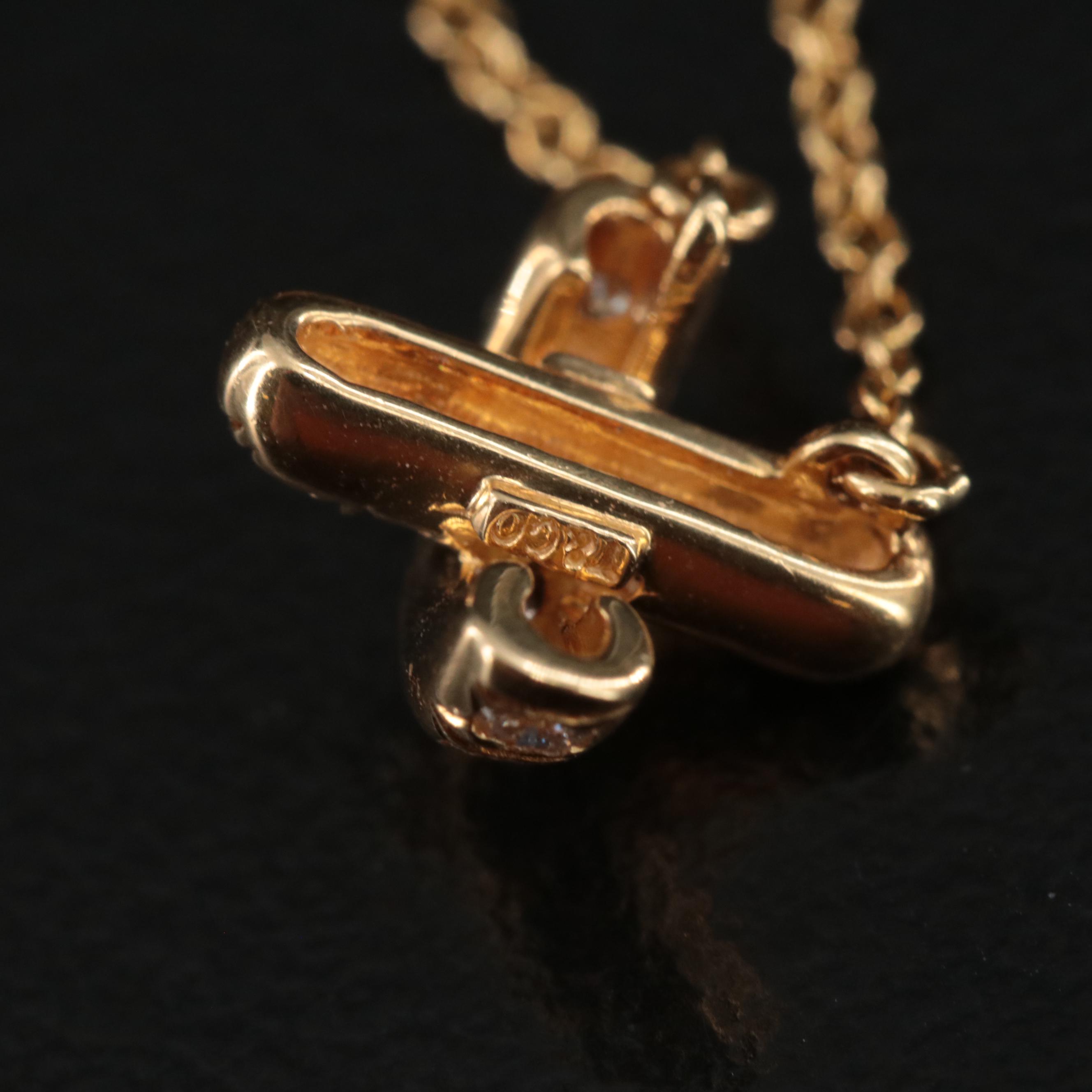 Tiffany & Co. Signature X 18K 0.19 CTW Diamond Necklace