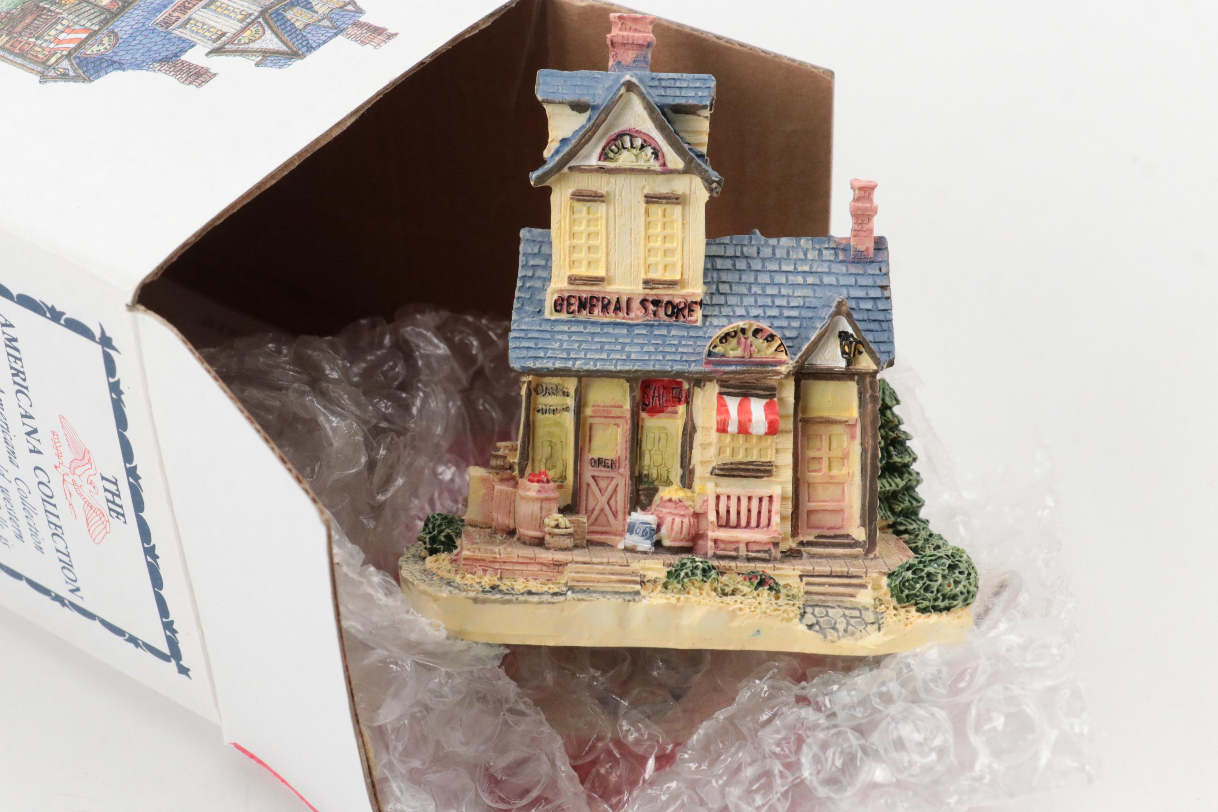 Liberty Falls, The Americana Collection, Varied Ceramic House Figurines