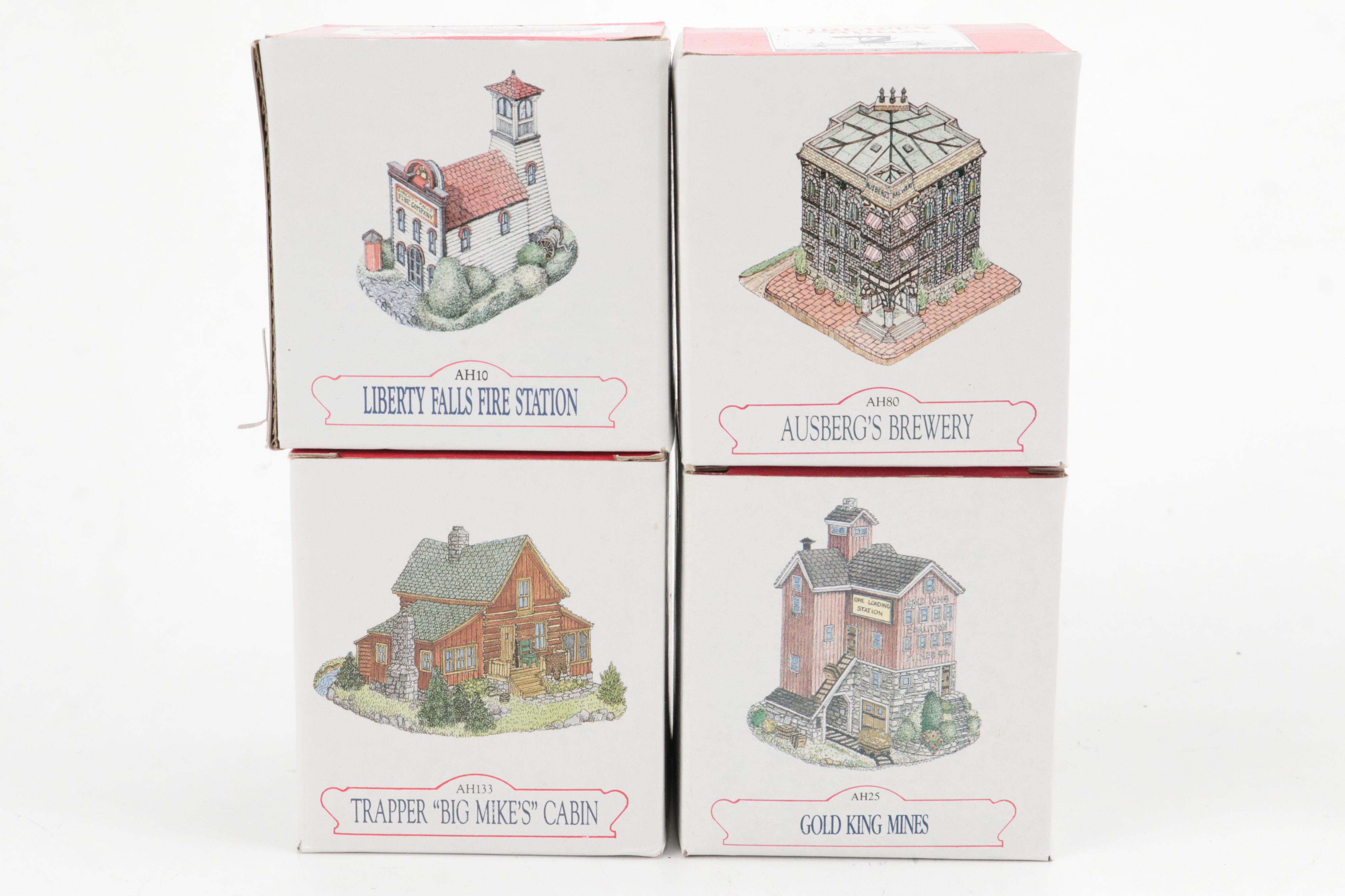 Liberty Falls, The Americana Collection, Varied Ceramic House Figurines