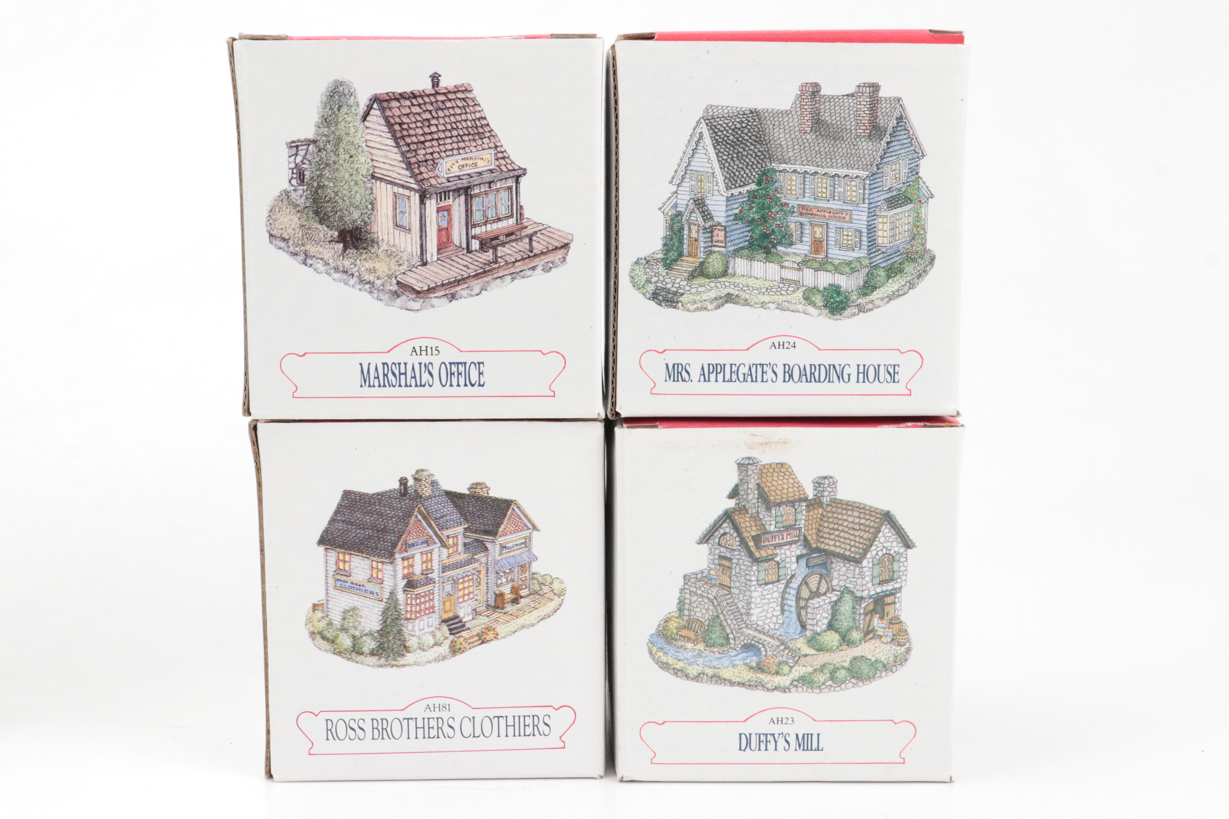 Liberty Falls, The Americana Collection, Varied Ceramic House Figurines