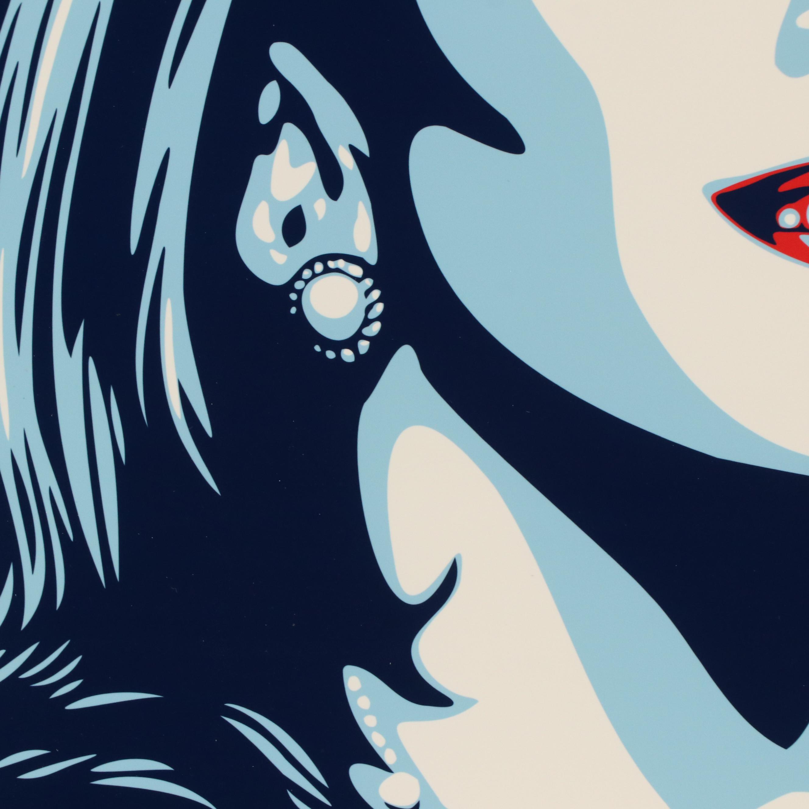 Shepard Fairey Digital Print of Kamala Harris "Forward," 2024