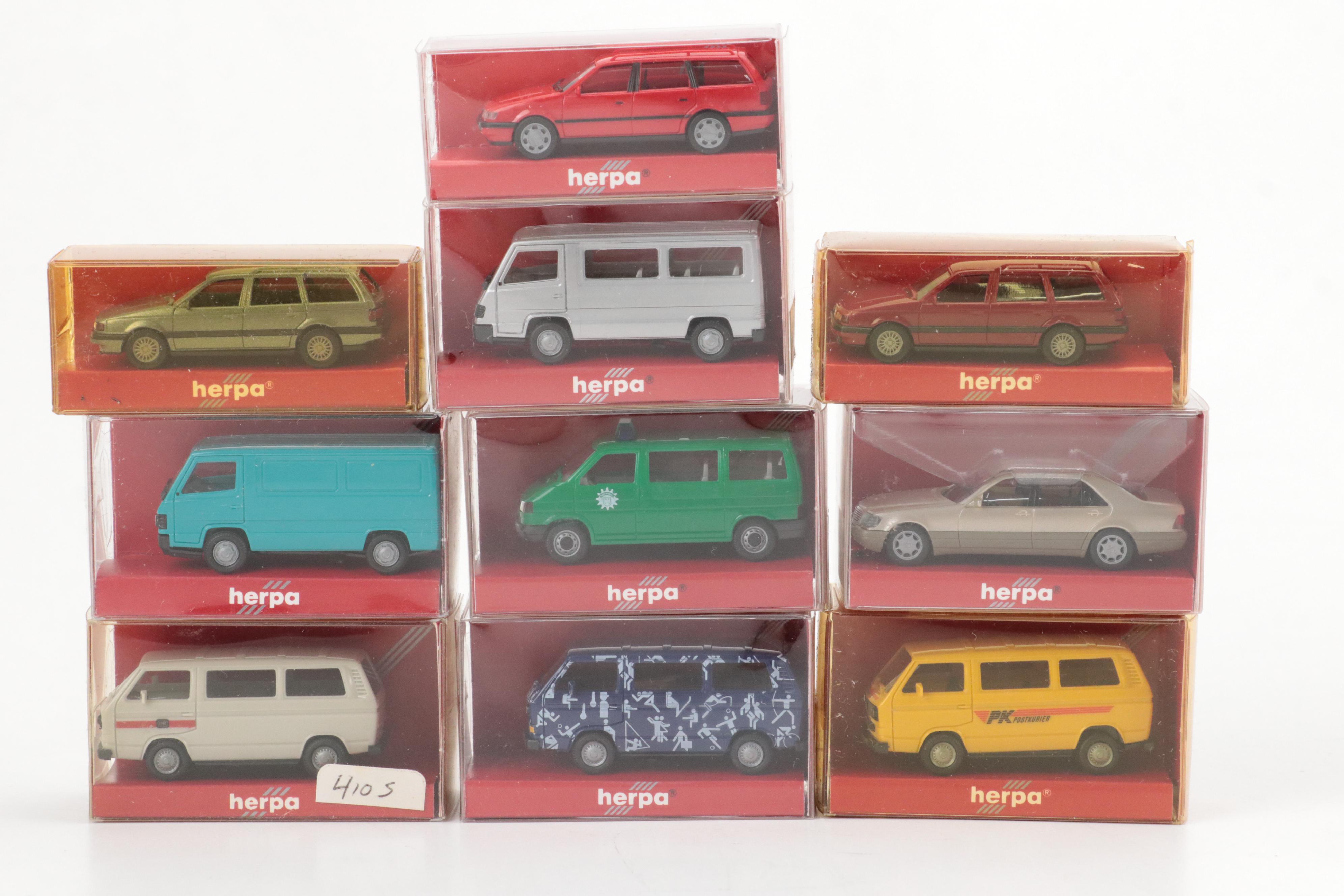 Herpa "Volkswagen Passant Variant" and More HO Scale Vehicles