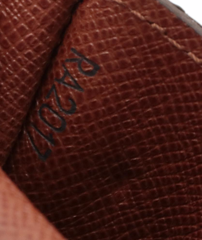 Louis Vuitton Porte Cles Badge/Card Case Keychain in Monogram Canvas