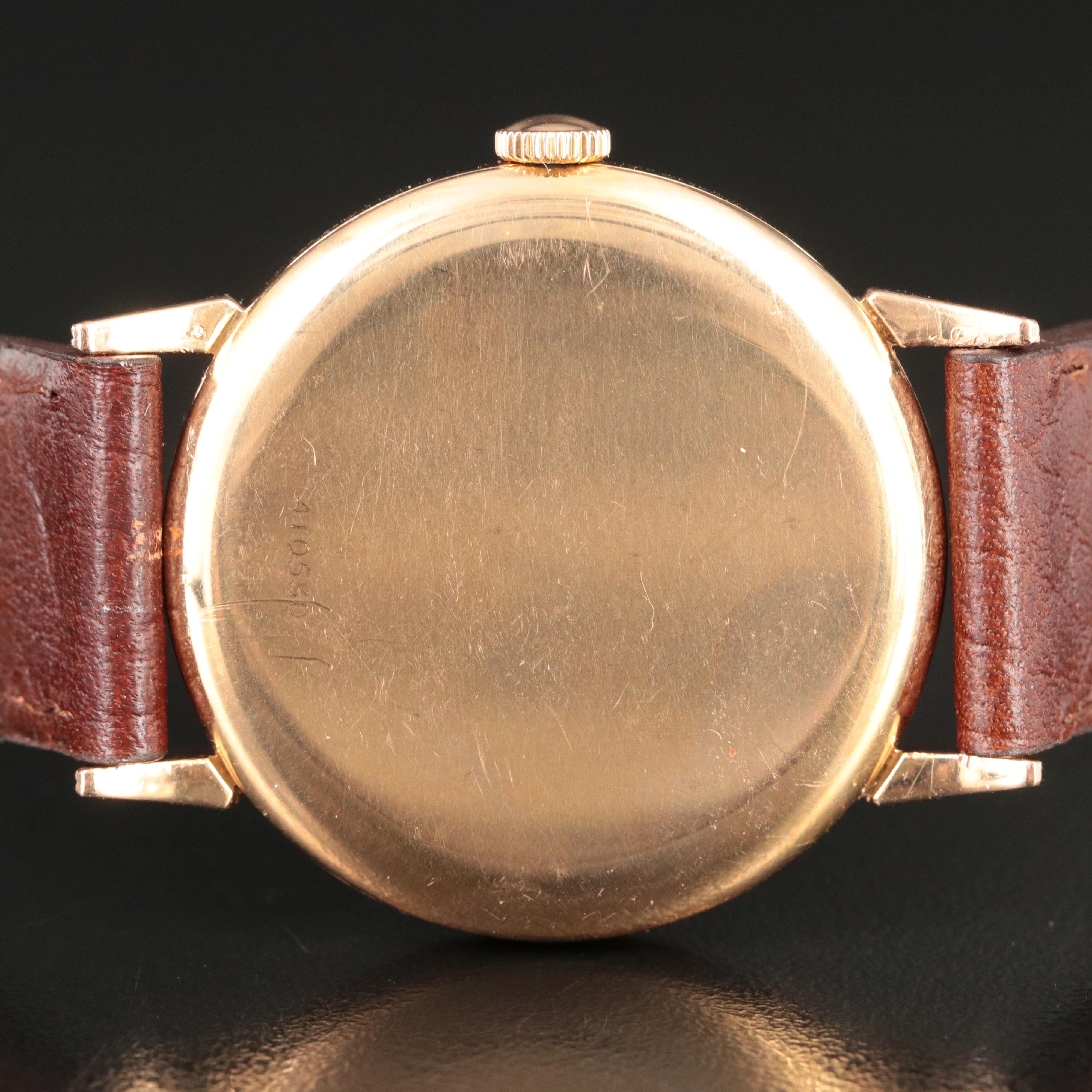 18K Zenith Vintage Stem Wind Watch