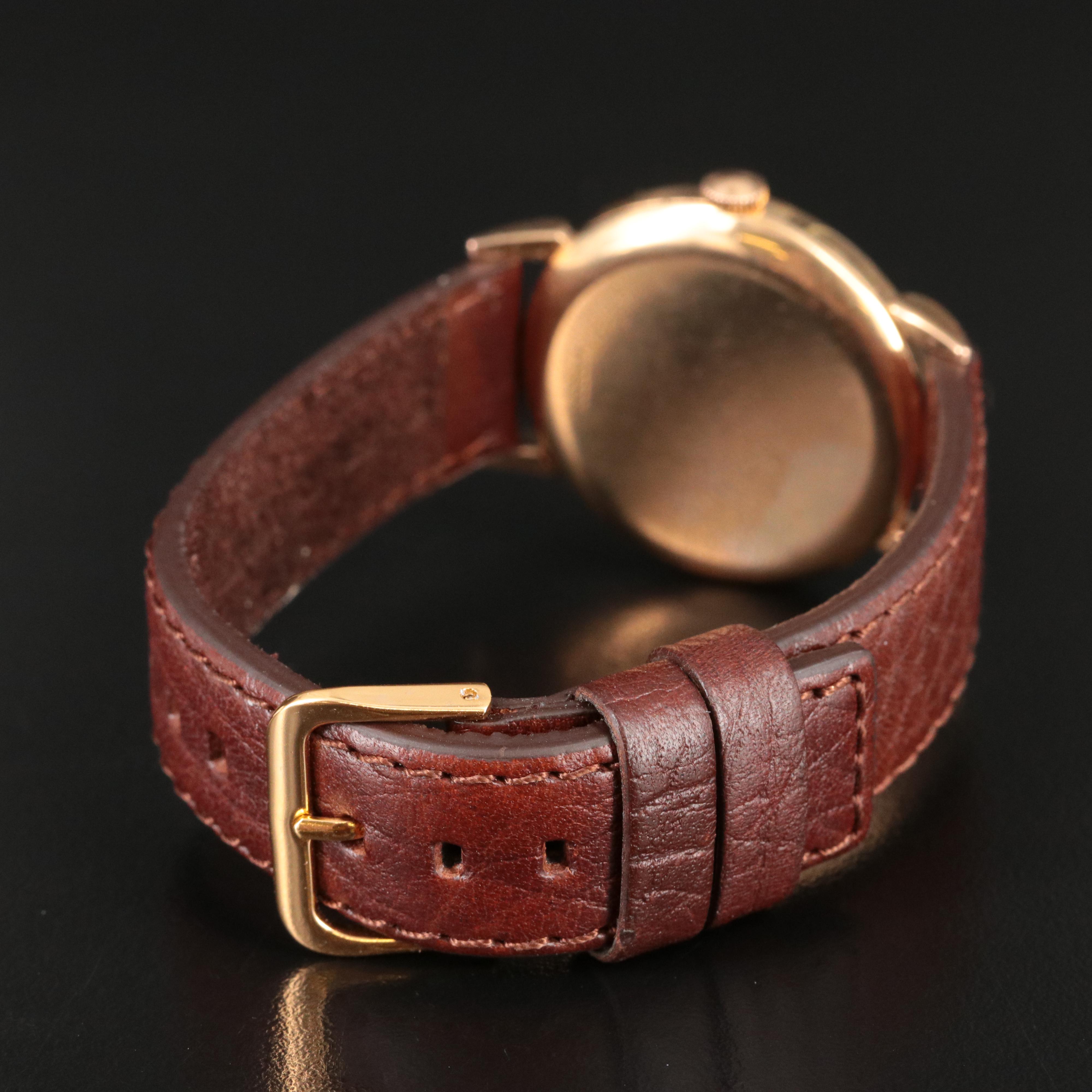 18K Zenith Vintage Stem Wind Watch