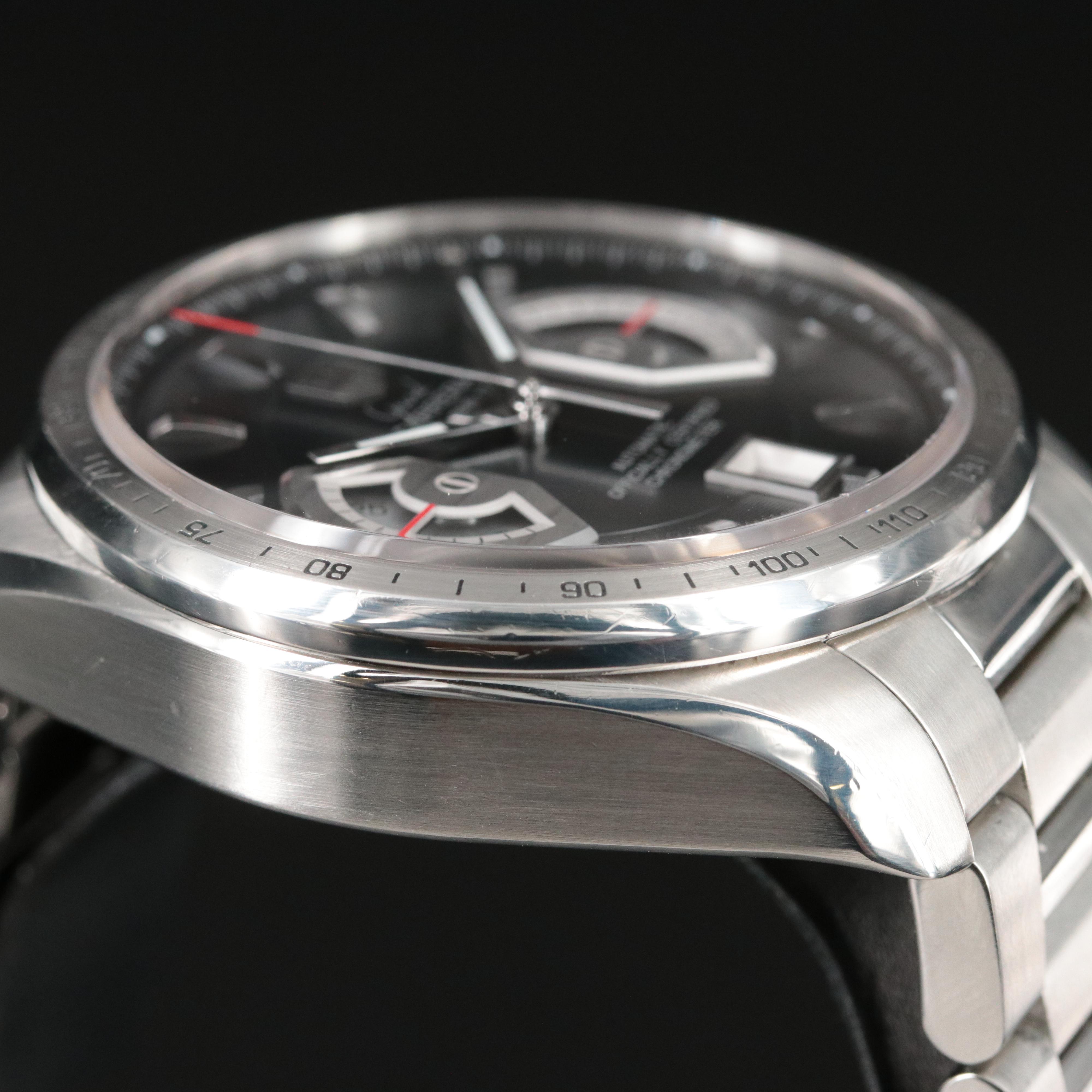 TAG Heuer Grand Carrera Caliber 17 Chrono Steel Automatic Watch