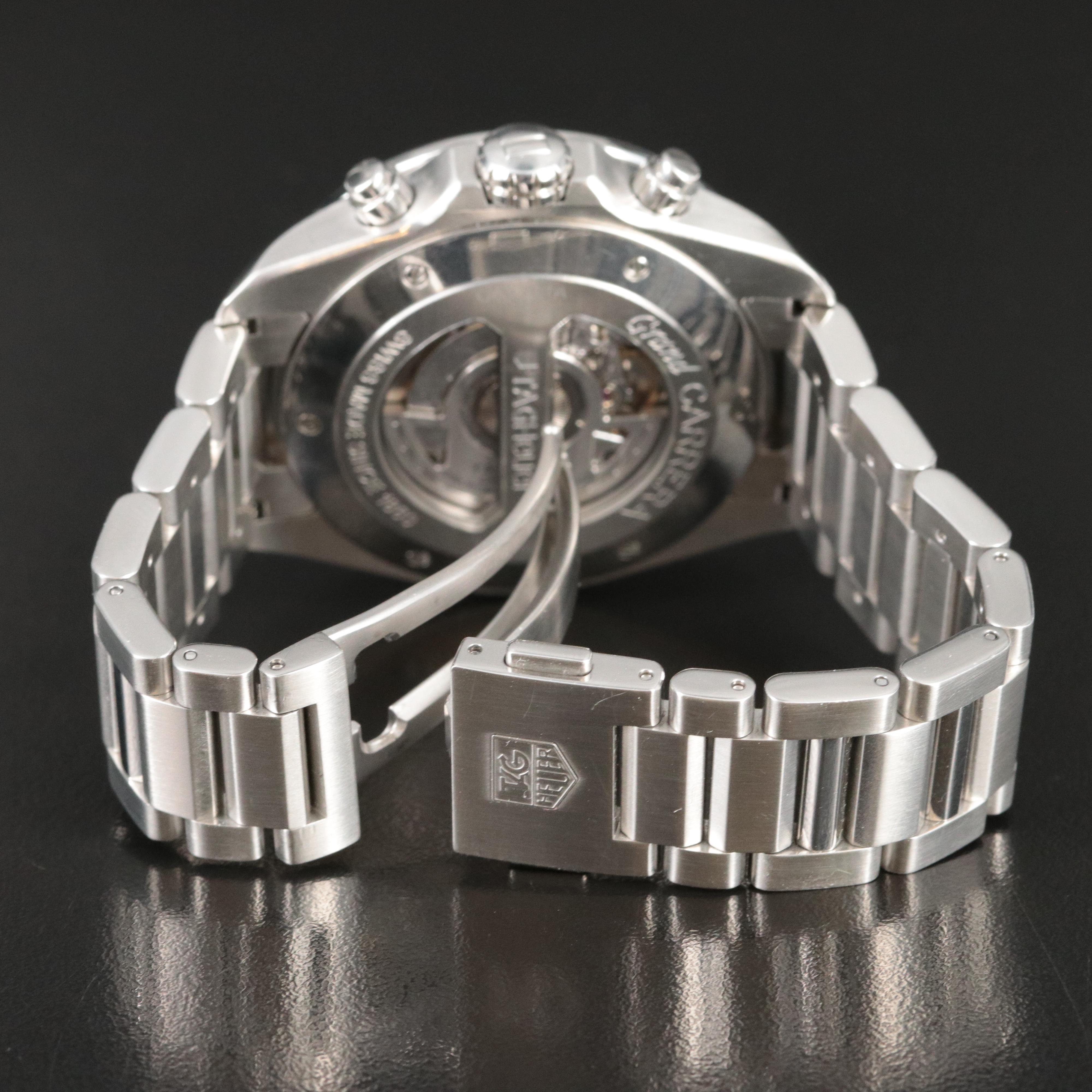 TAG Heuer Grand Carrera Caliber 17 Chrono Steel Automatic Watch