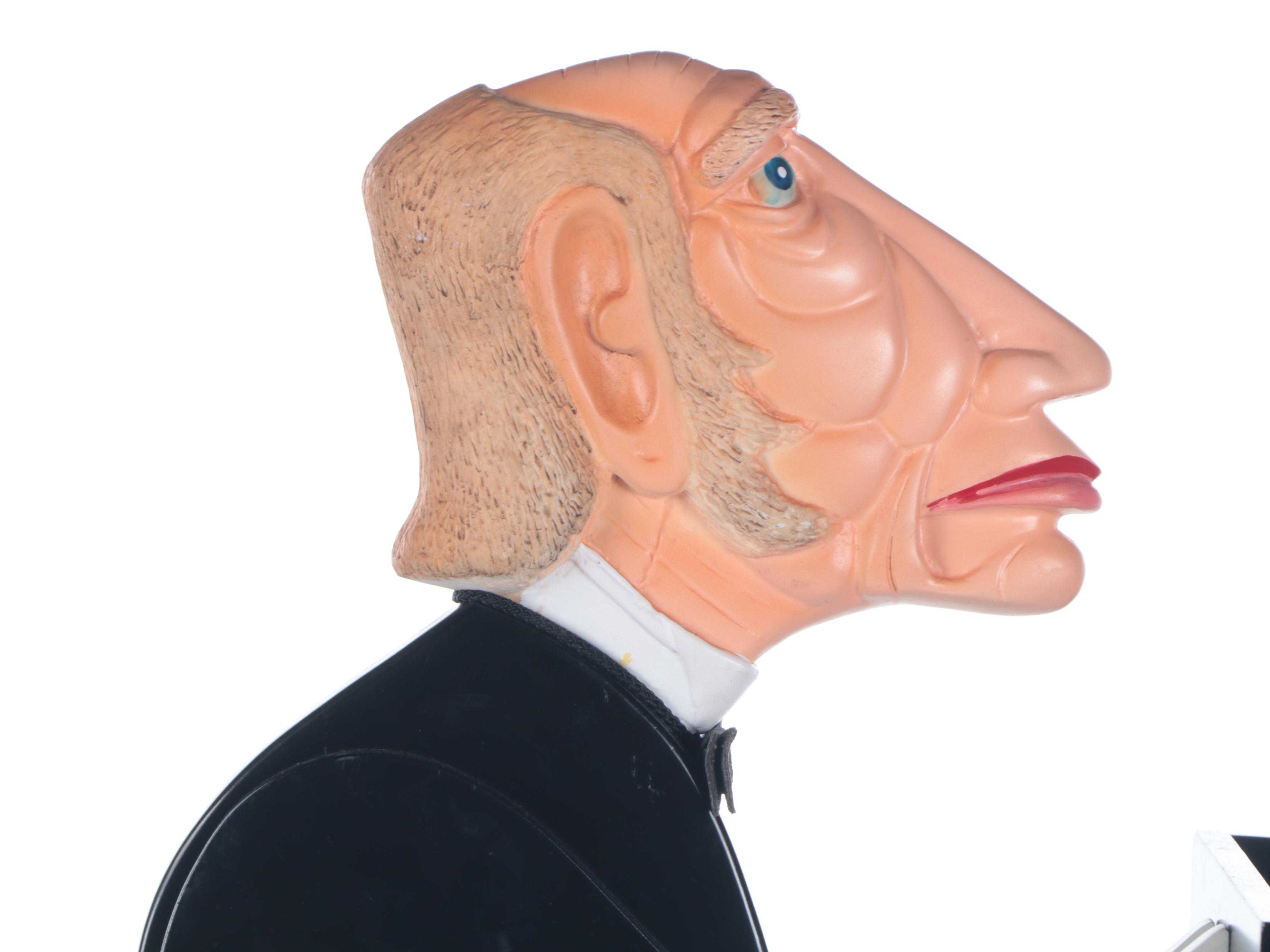 Bombay Company "James the Butler" Figural Tray Table, 1989