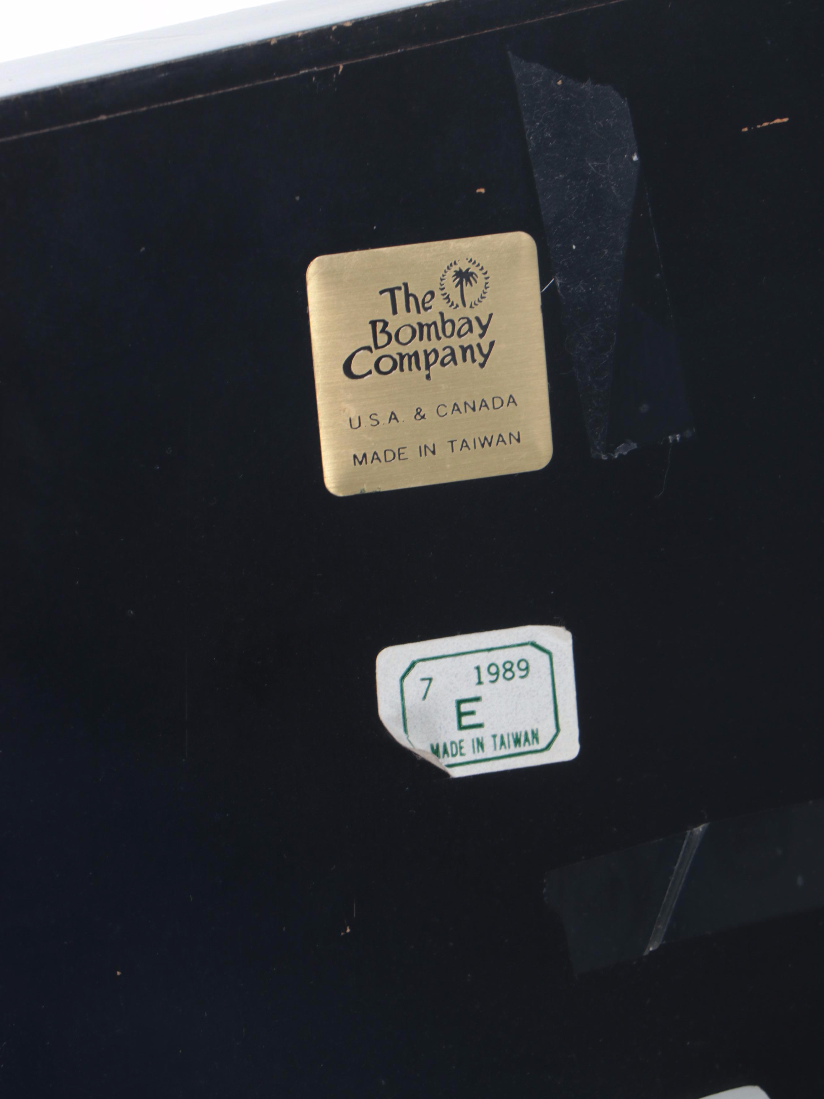 Bombay Company "James the Butler" Figural Tray Table, 1989