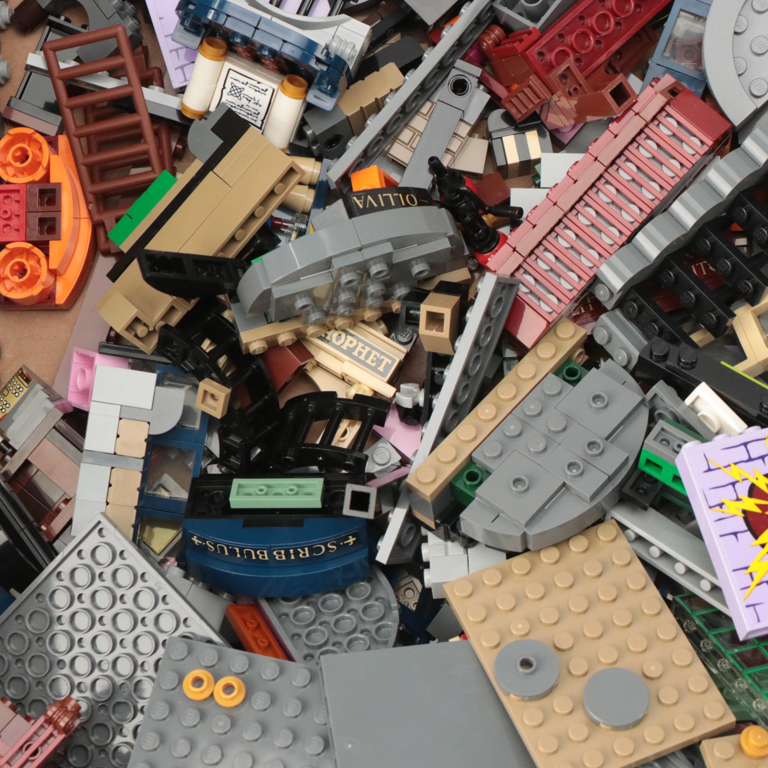 LEGO Harry Potter "Diagon Alley" and "Herbology Class" Construction Sets