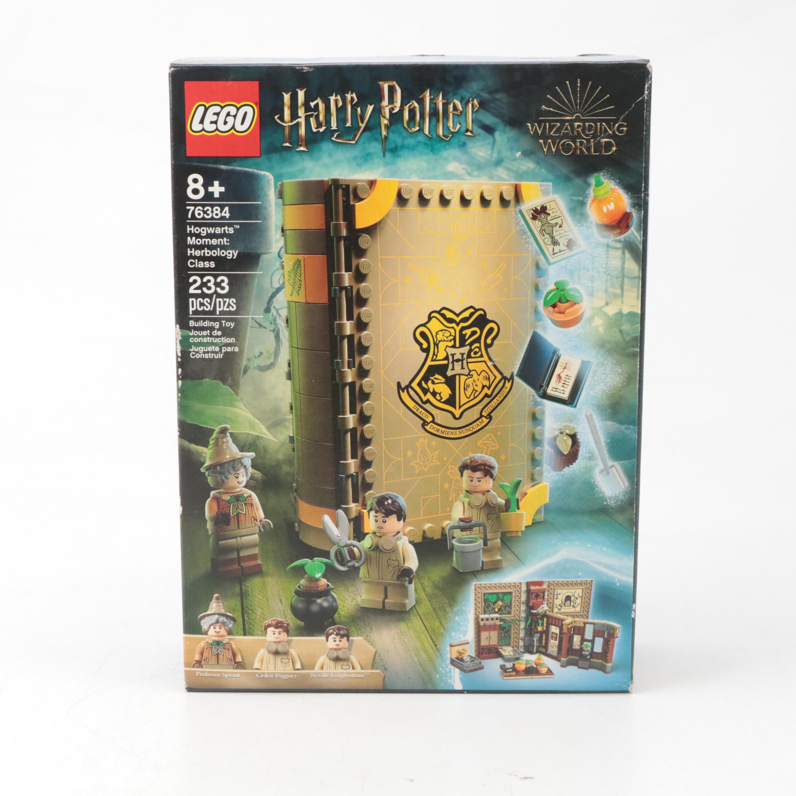 LEGO Harry Potter "Diagon Alley" and "Herbology Class" Construction Sets
