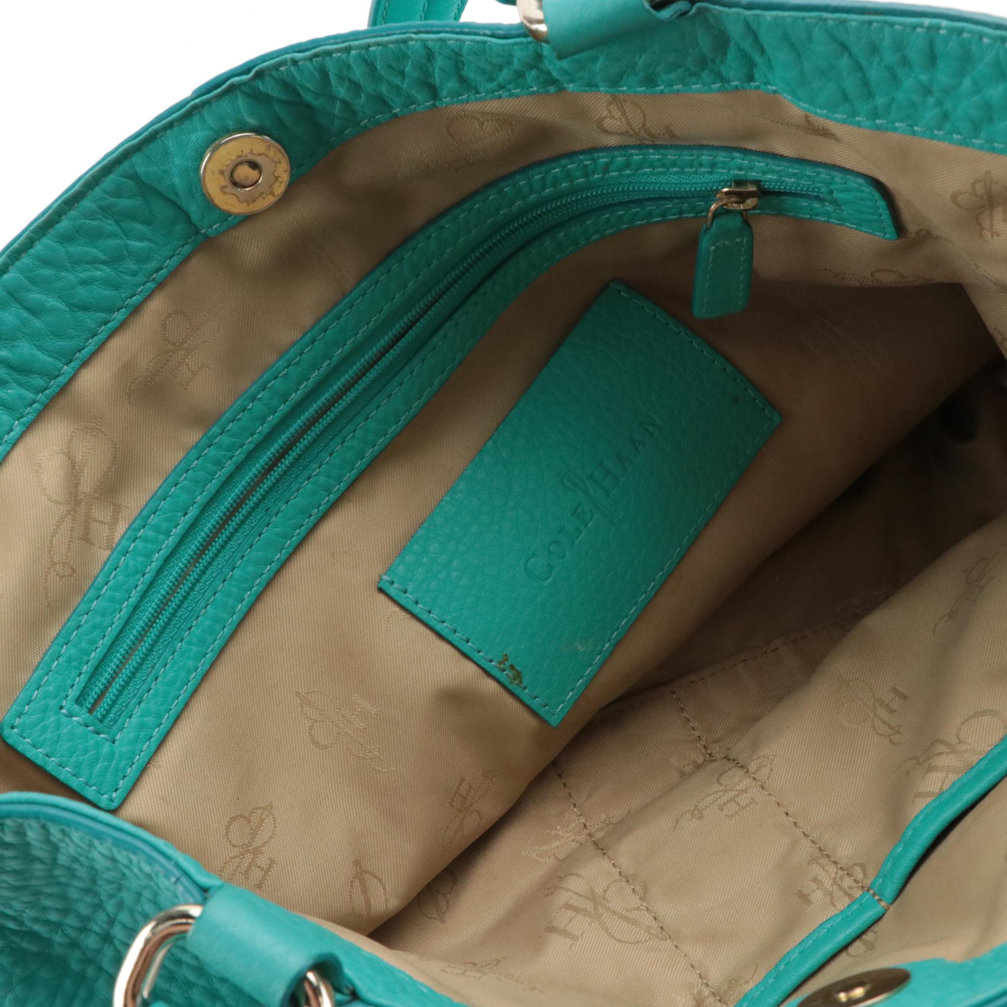 Harveys Seatbelt Sophia Bag and Cole Haan Leather Tote with Wallet