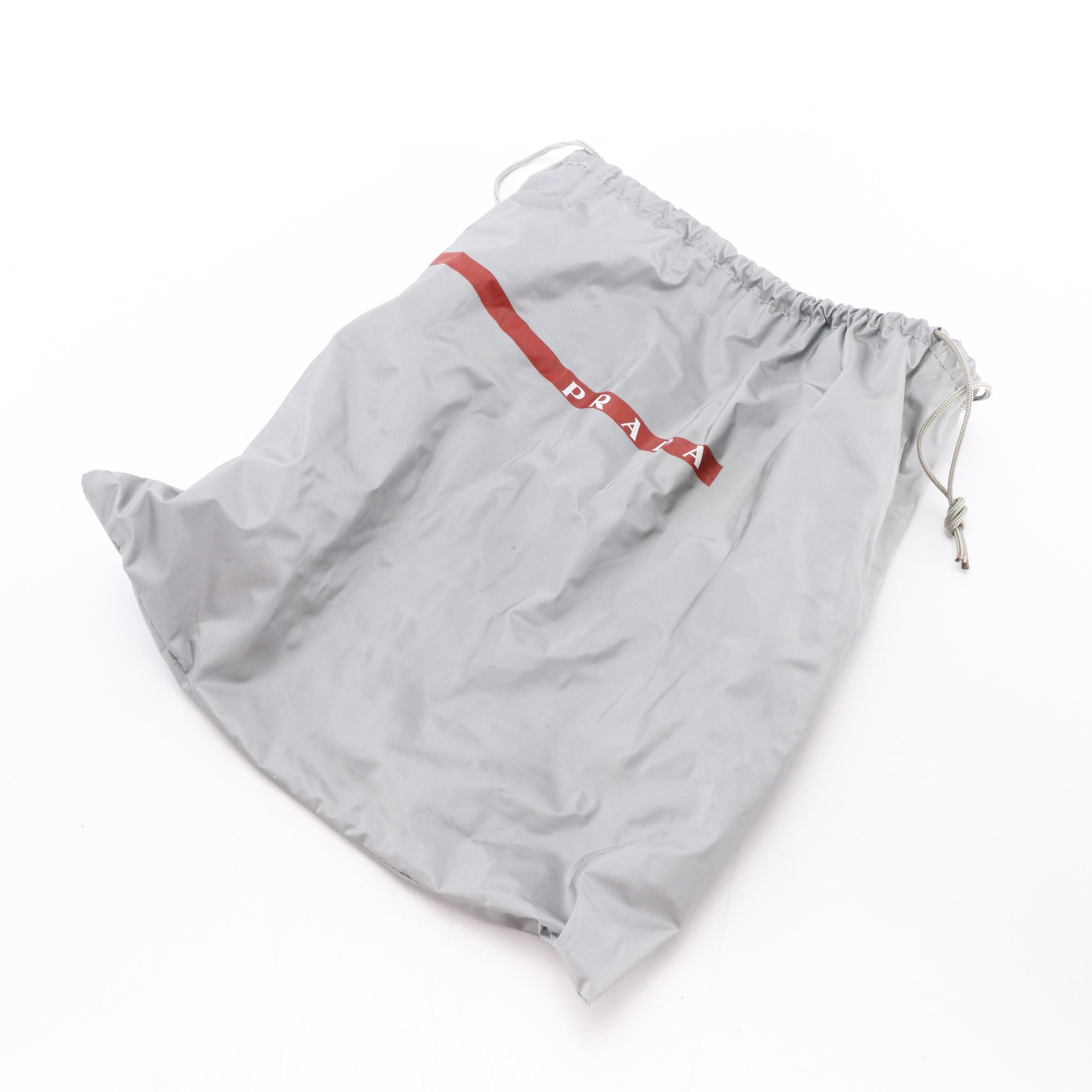 Prada Sport Platform Wedge Flip-Flops with Patent Leather Trim