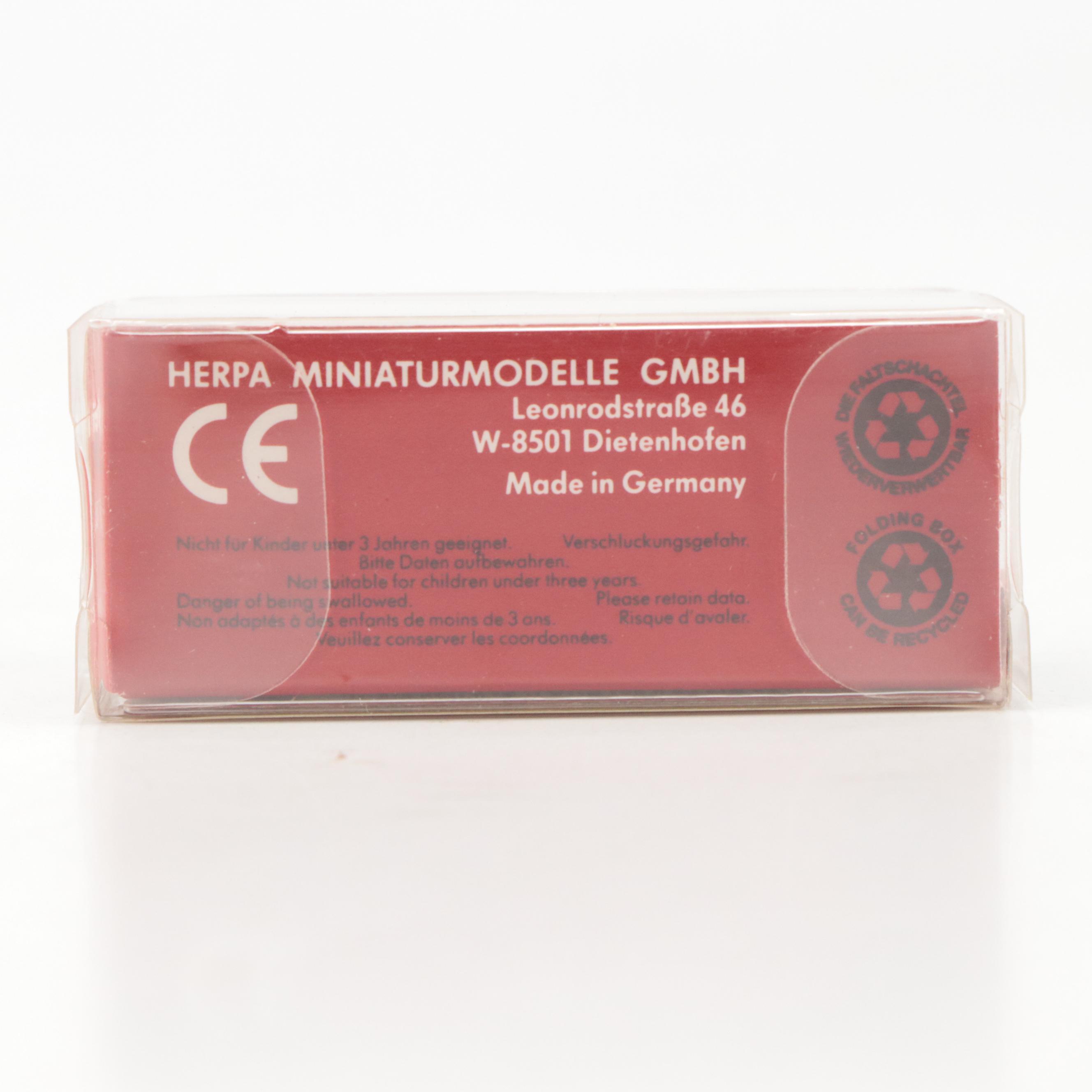 Herpa HO Scale Model VWs, Mercedes-Benz, Porsche & More Automobiles, 20th C.