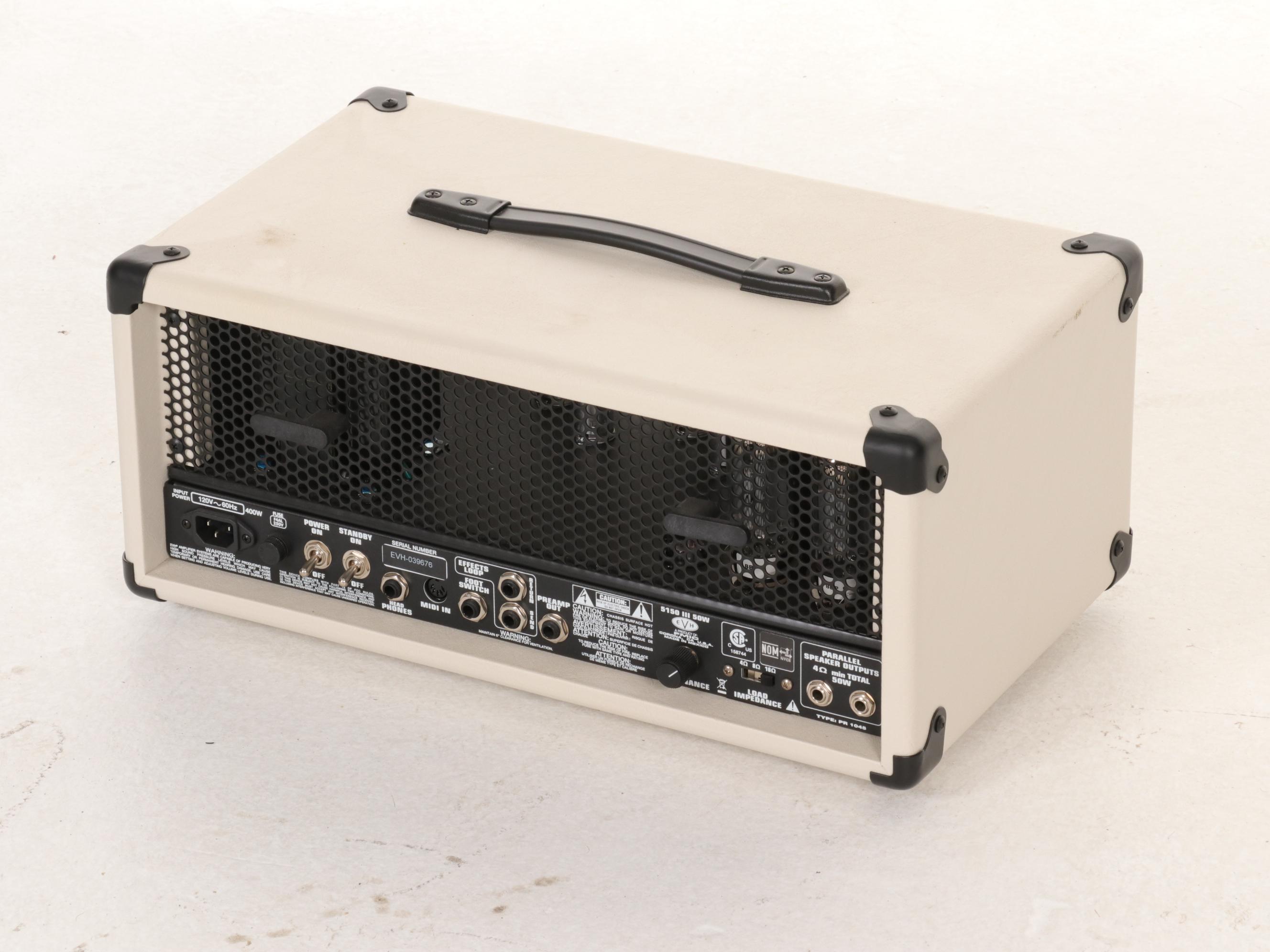 EVH 5150 III Extension Cabinet & Tube Guitar Amp Head