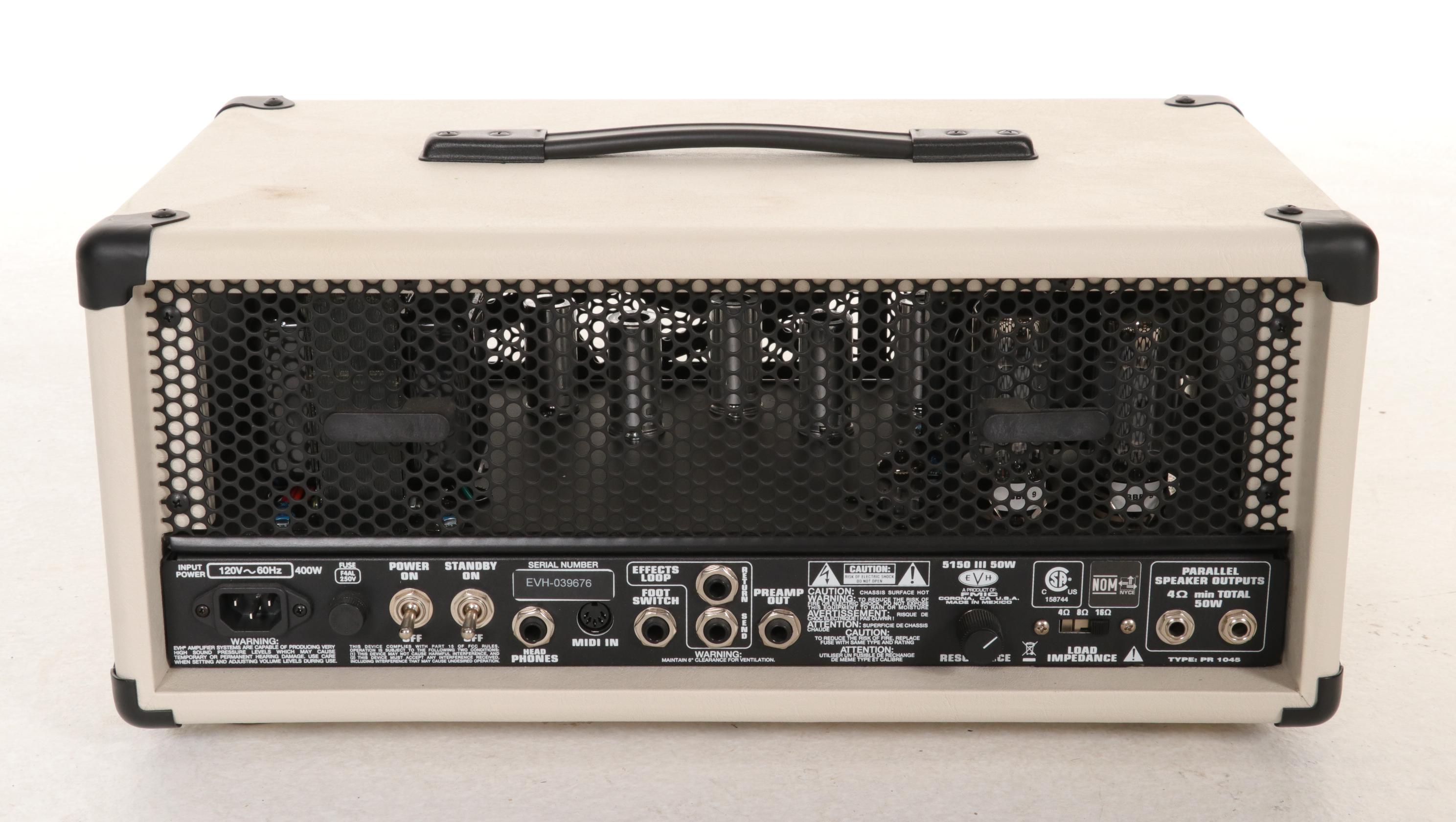 EVH 5150 III Extension Cabinet & Tube Guitar Amp Head