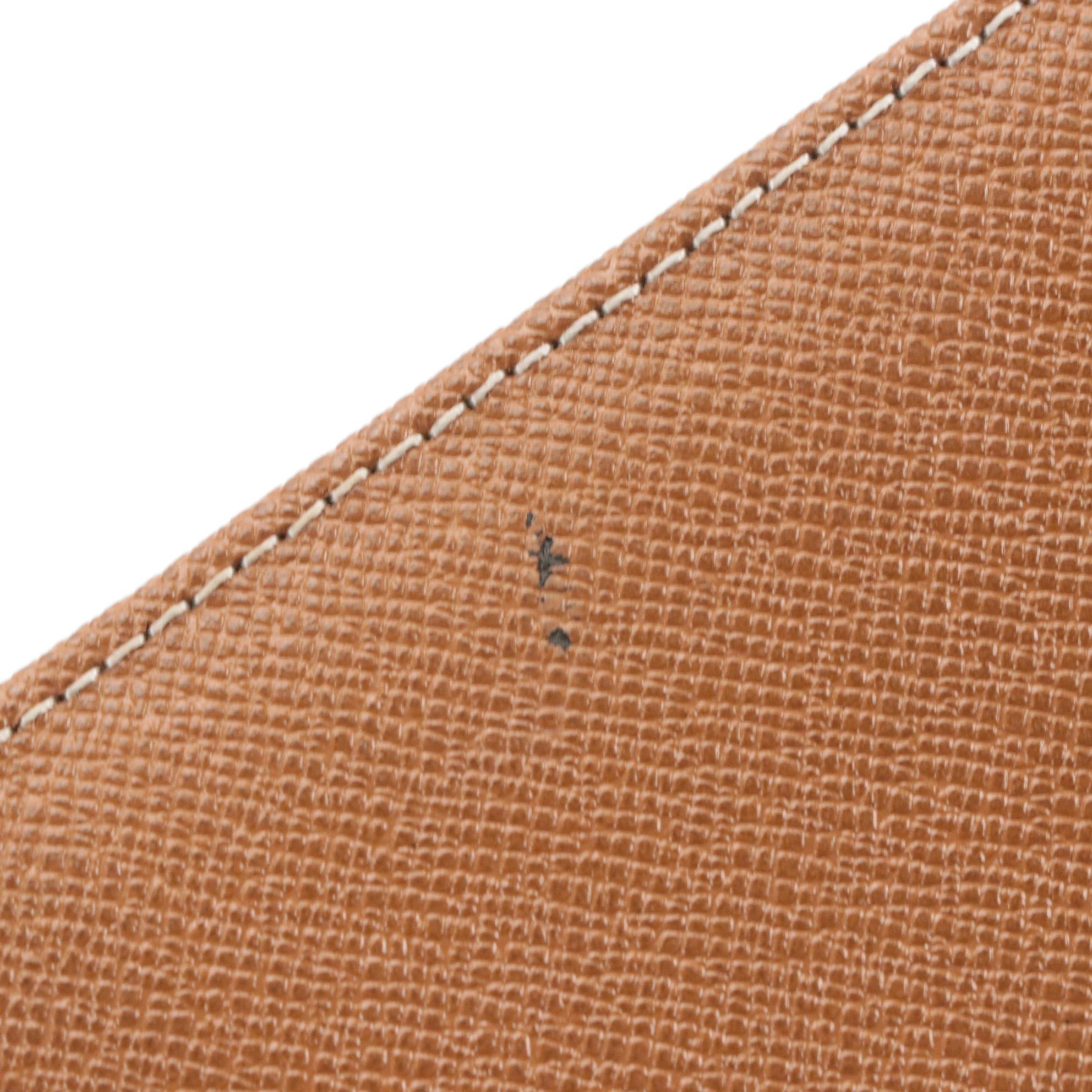 Hermès Bearn Compact Address Wallet in Brown Epsom Leather