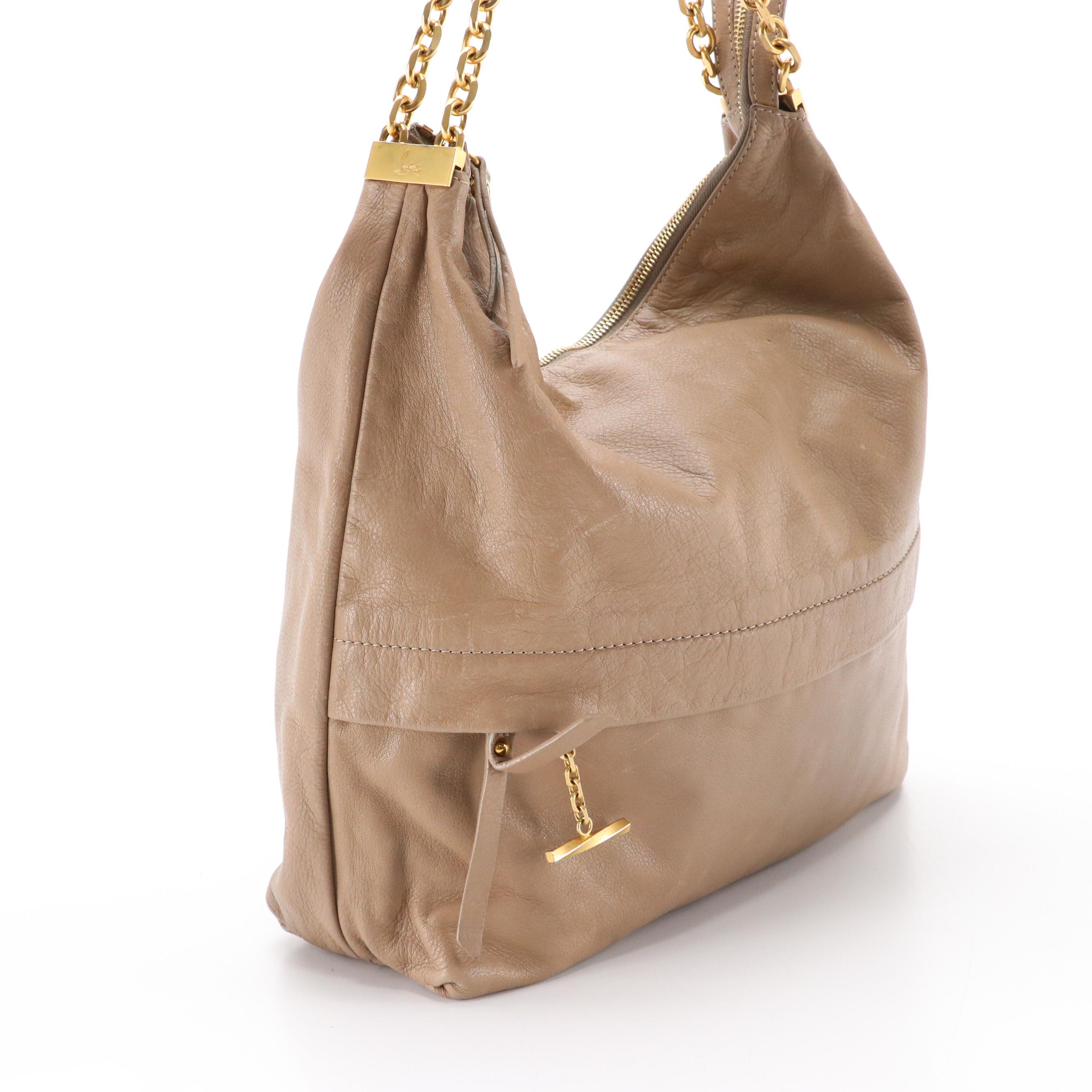 Christian Louboutin Leather Hobo Bag