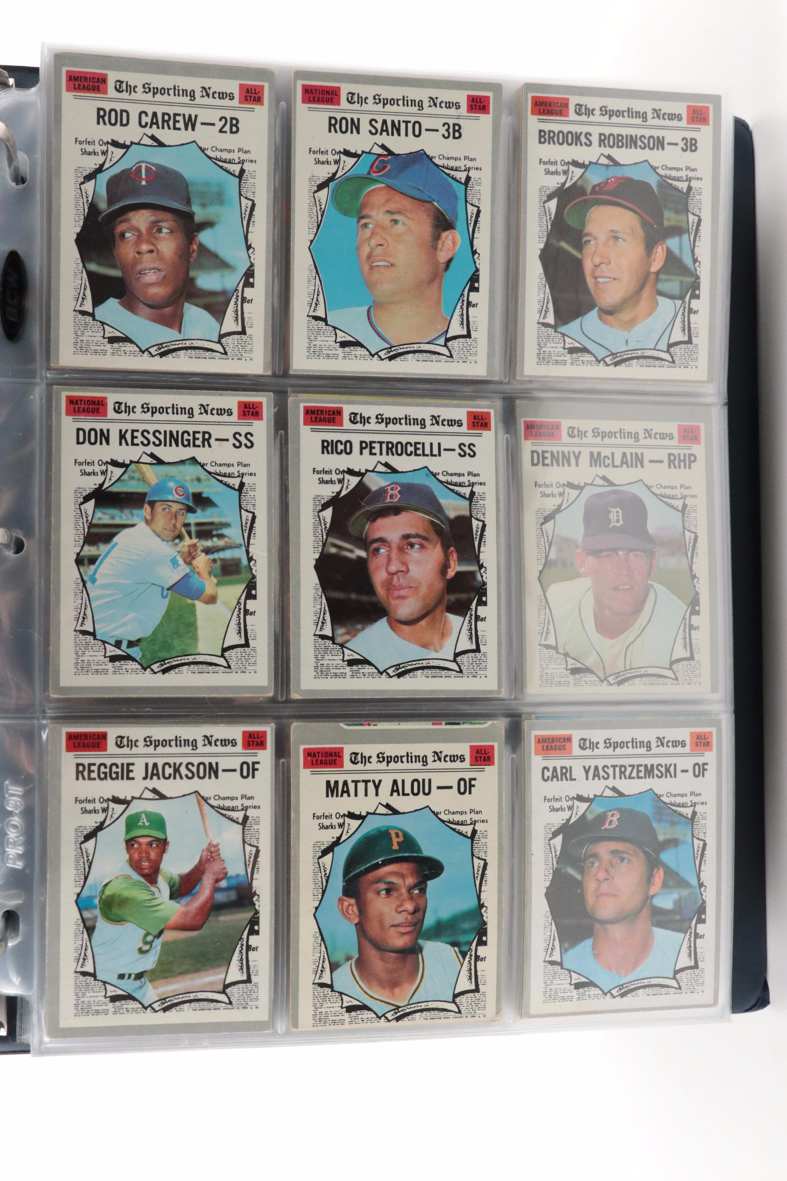 1970 Topps Near Complete Baseball Card Set Featuring Thurman Munson Rookie