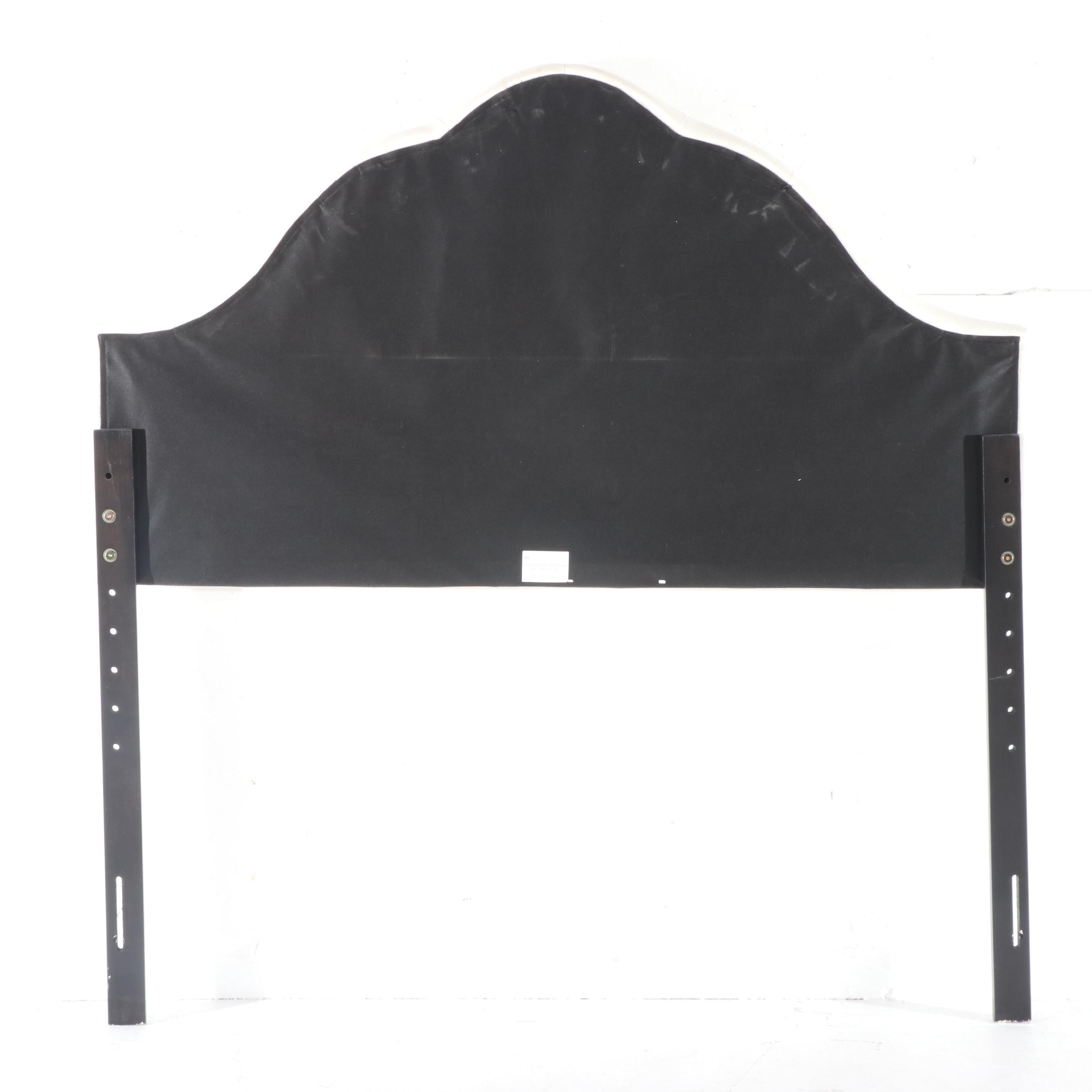 Contemporary Button-Tufted Queen Size Headboard