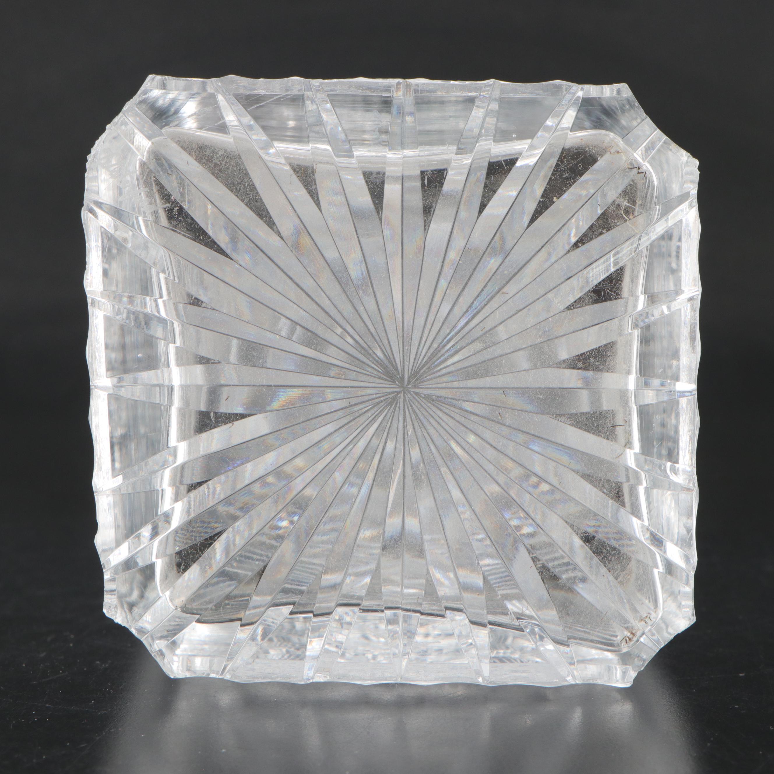 Waterford Crystal Master Cutter Series Square Vase