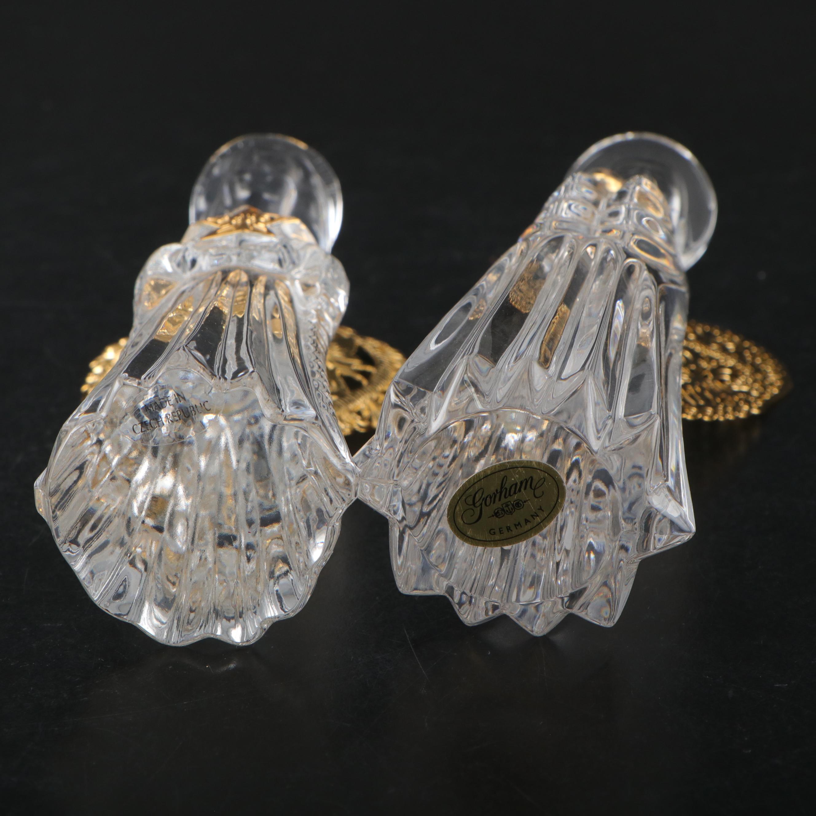 Gorham Crystal Nativity Set