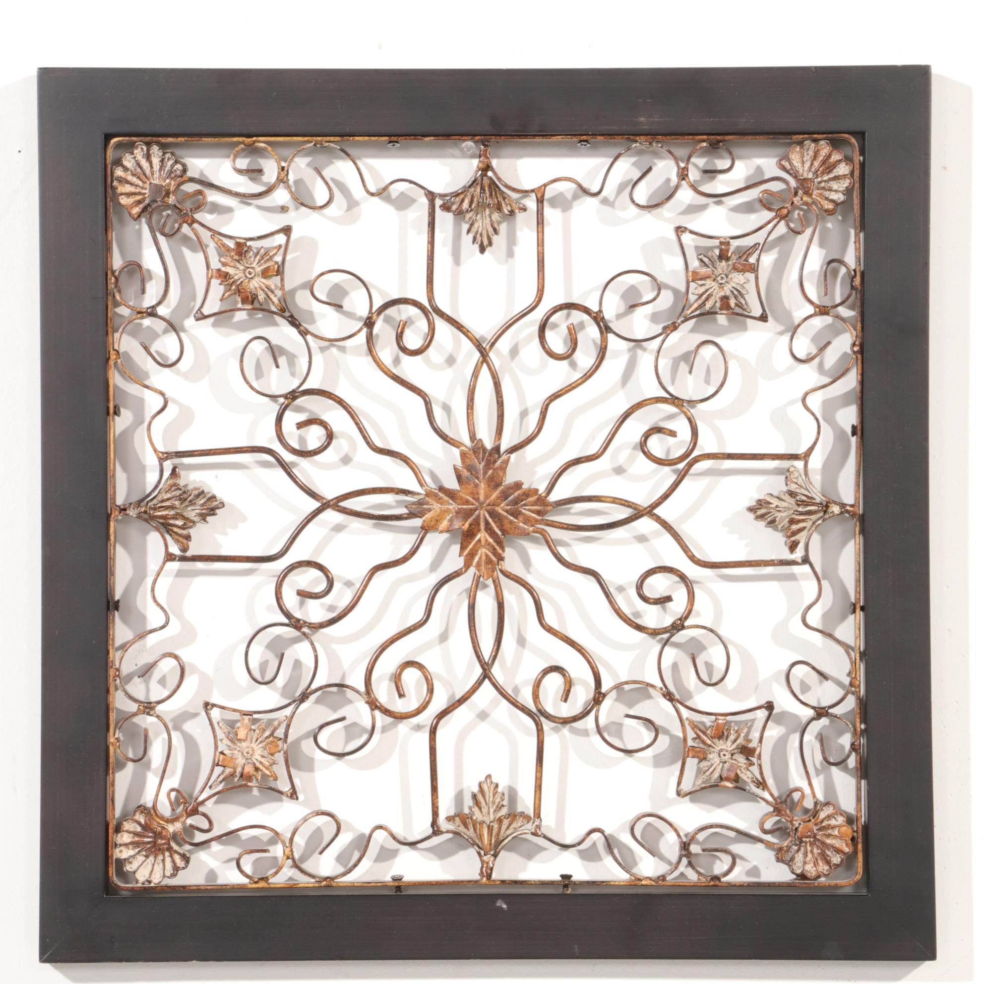 Grape Motif Plate Display Wall Rack, Picture Frame, and Other Wall Decor